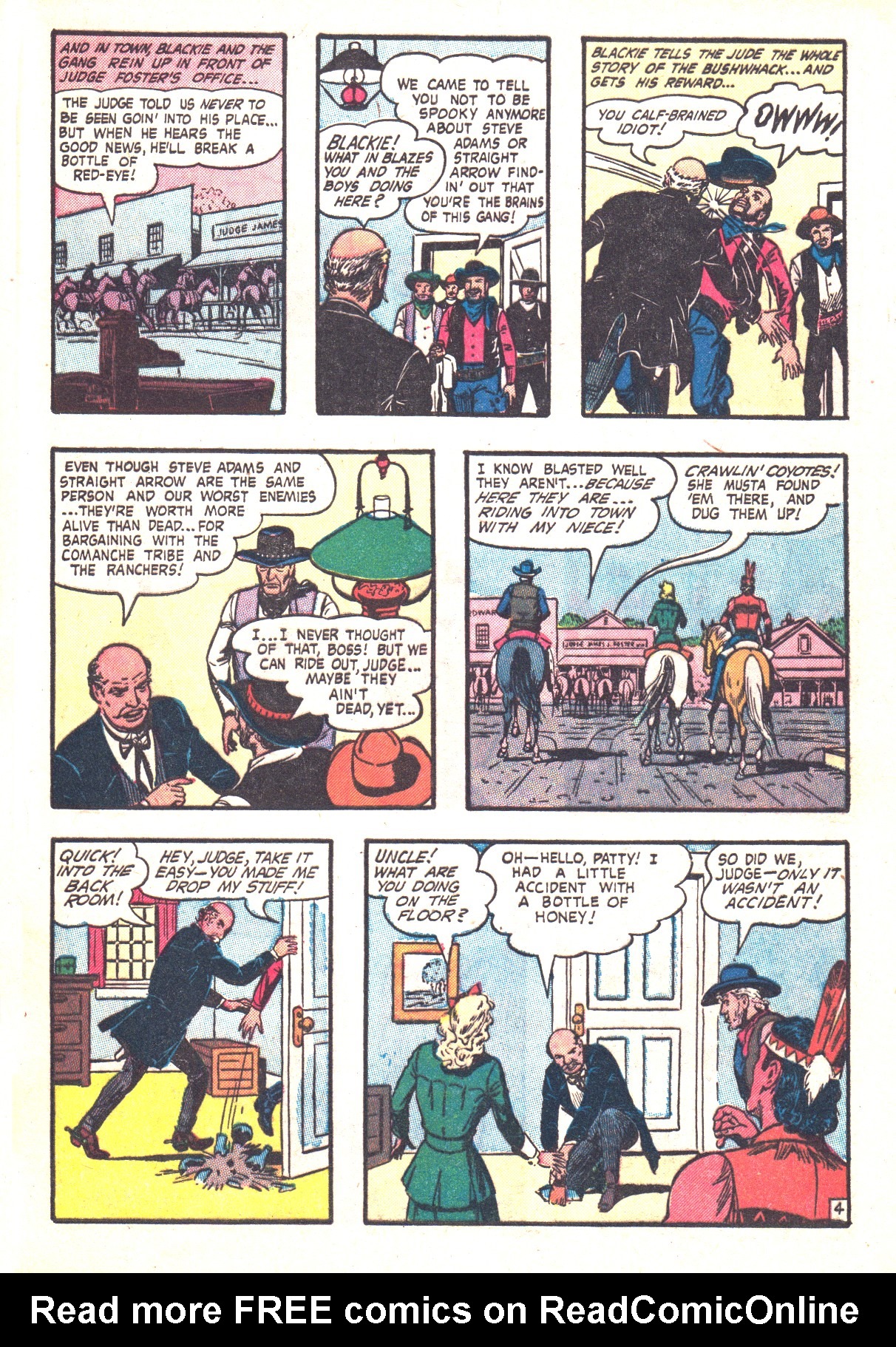 Read online Straight Arrow comic -  Issue #37 - 29