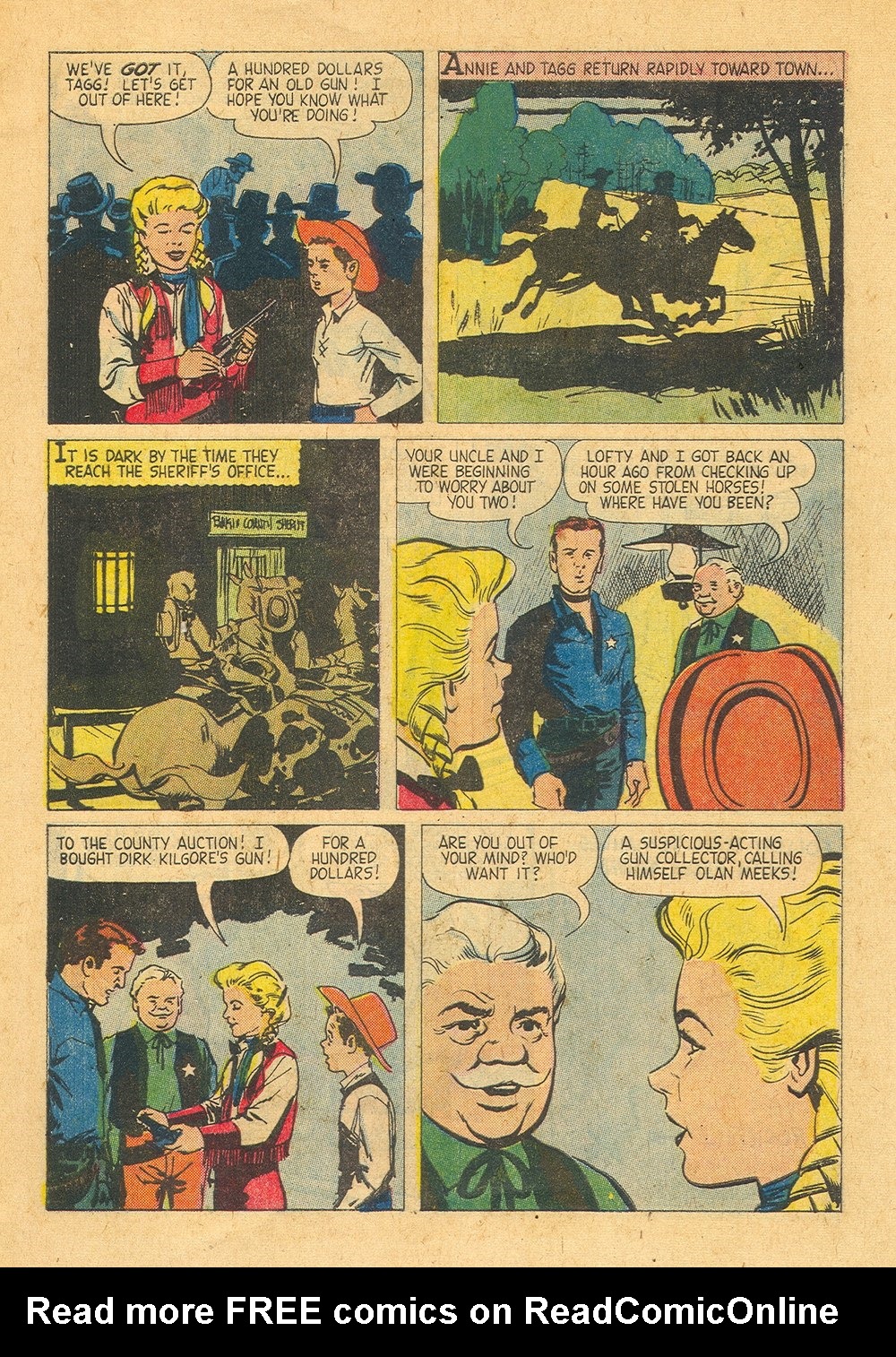 Read online Annie Oakley & Tagg comic -  Issue #14 - 9