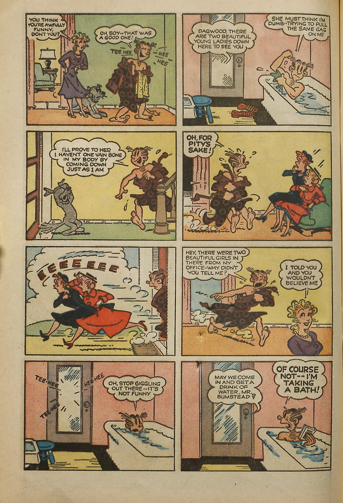 Read online Blondie Comics (1960) comic -  Issue #159 - 54
