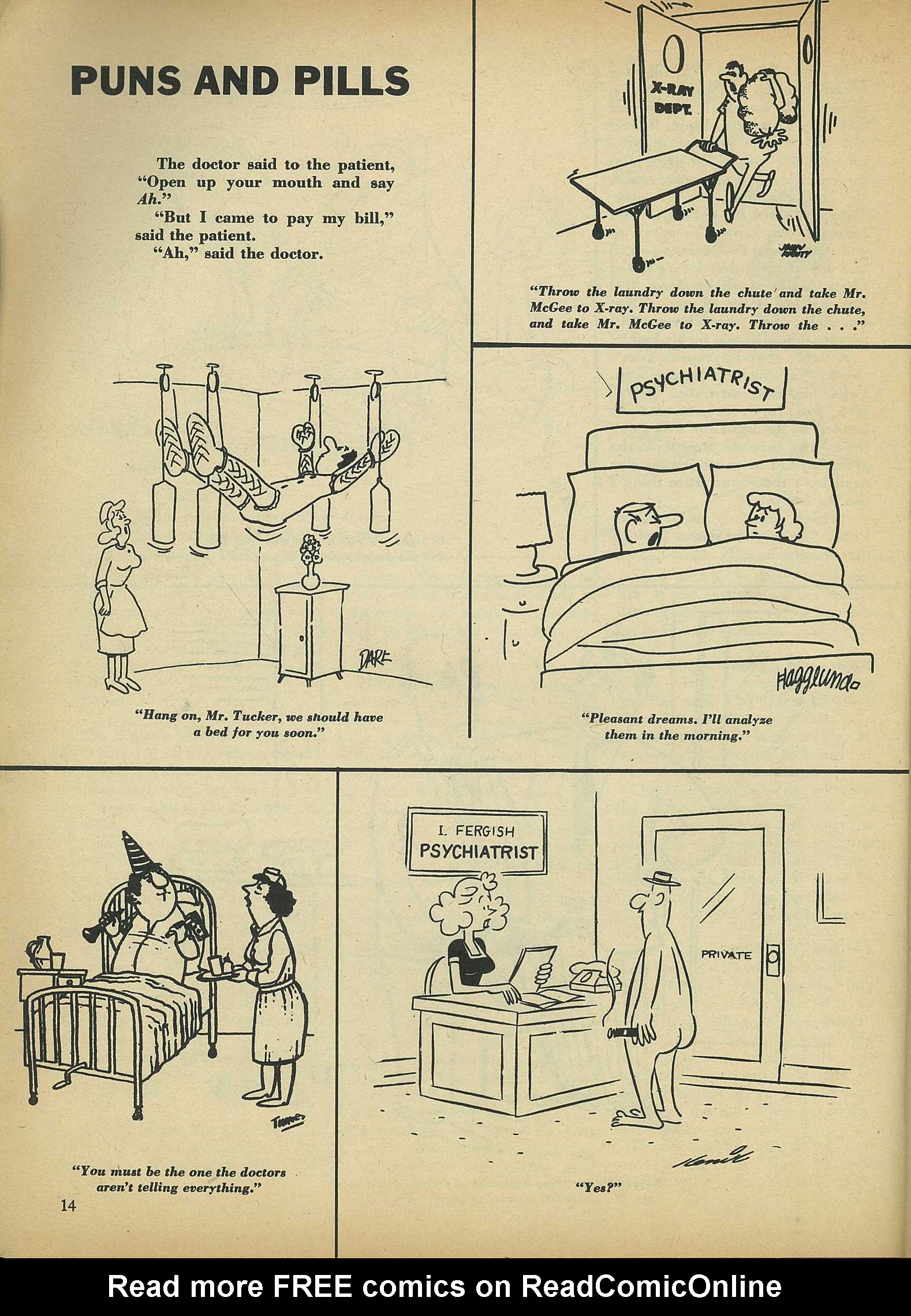 Read online Cartoons and Gags comic -  Issue #5 - 14