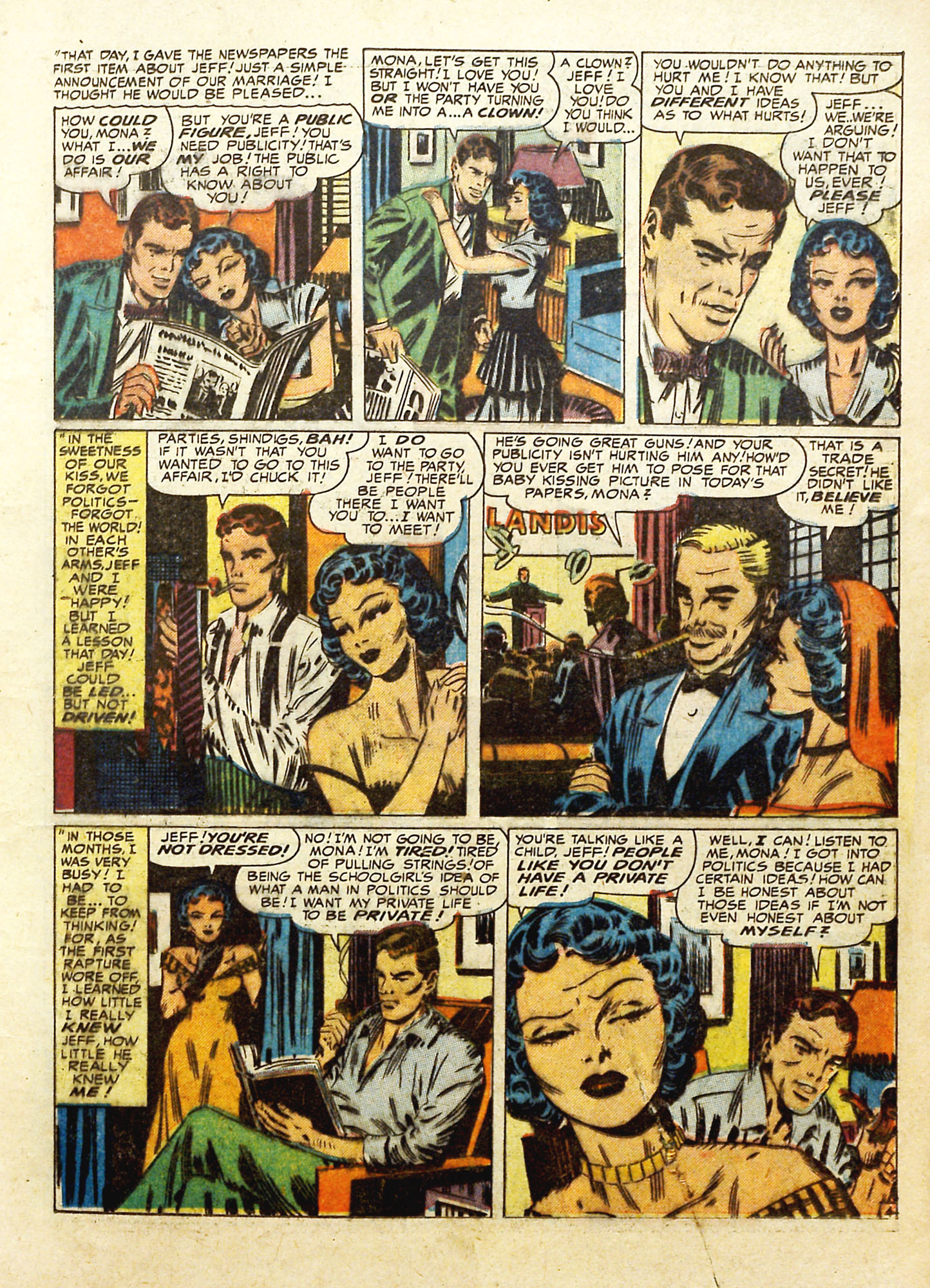 Read online Young Love (1949) comic -  Issue #11 - 13