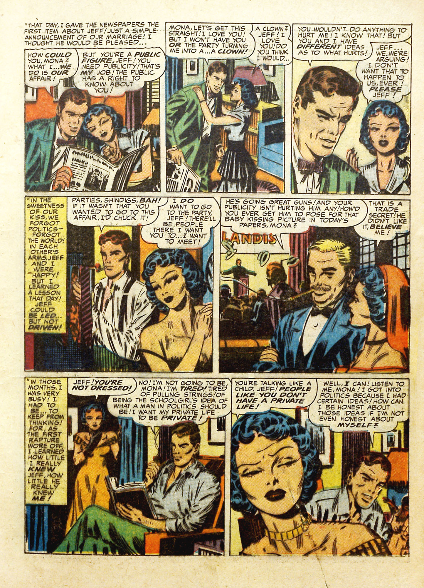 Read online Young Love (1949) comic -  Issue #11 - 13