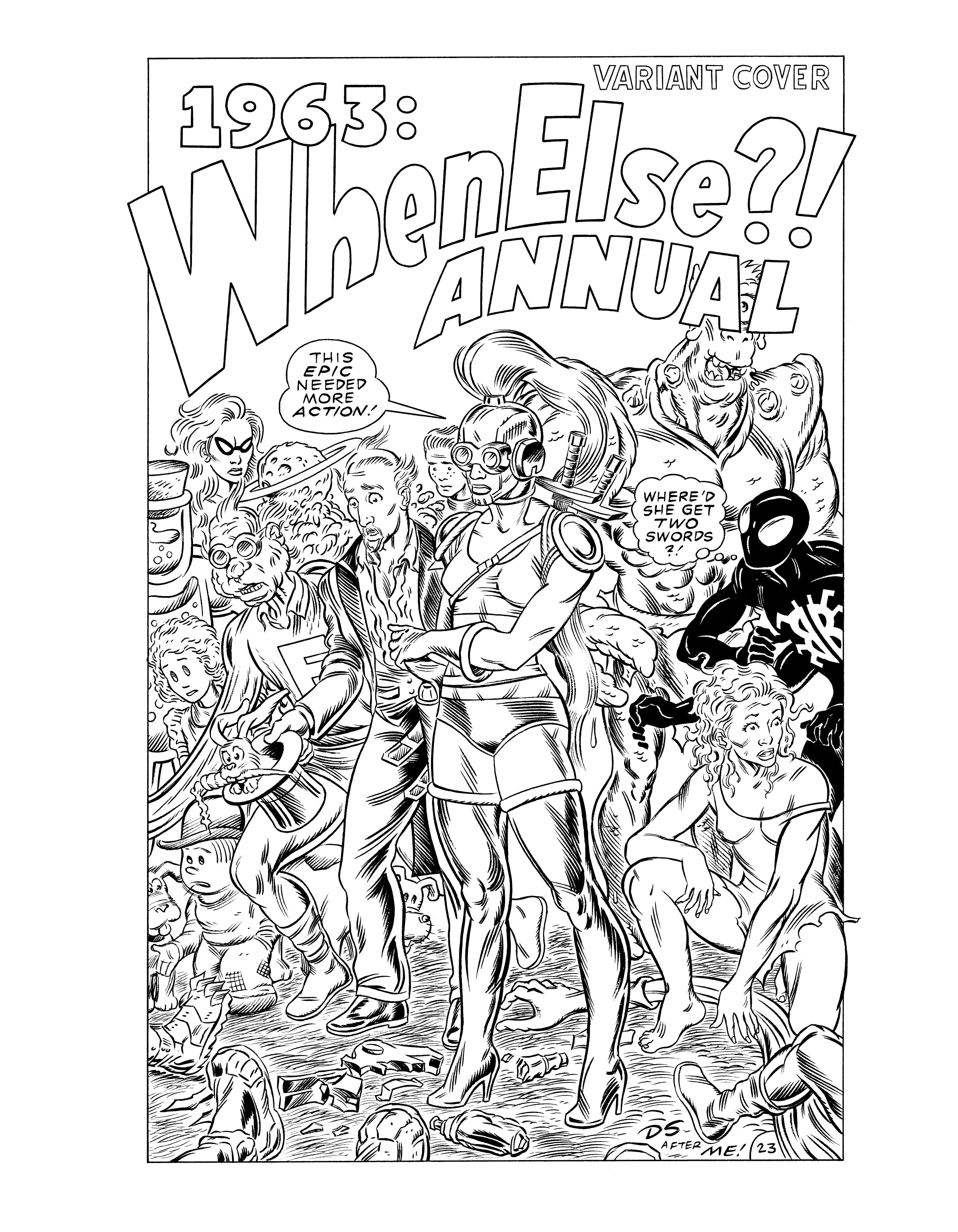 Read online X-Amount of Comics: 1963 (WhenElse) Annual comic -  Issue # TPB - 28