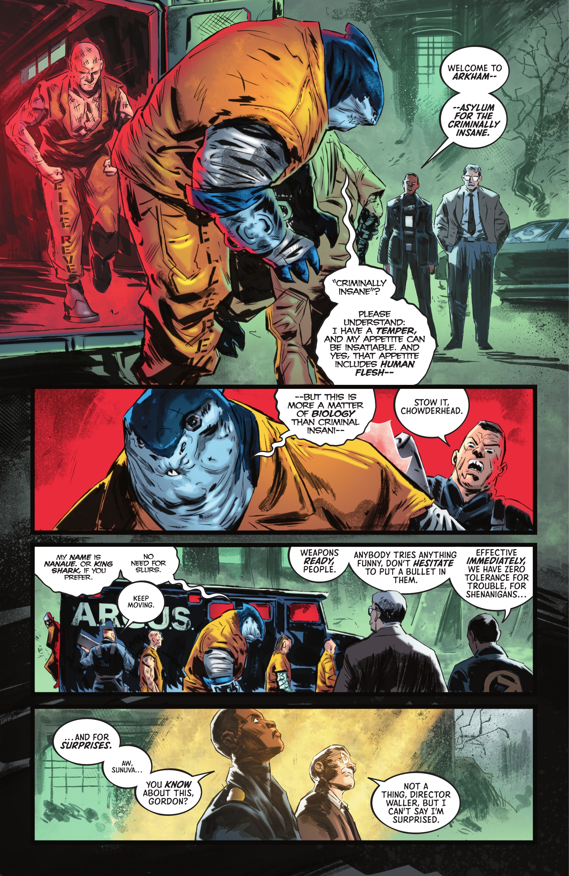 Read online Suicide Squad: Kill Arkham Asylum comic -  Issue #1 - 4
