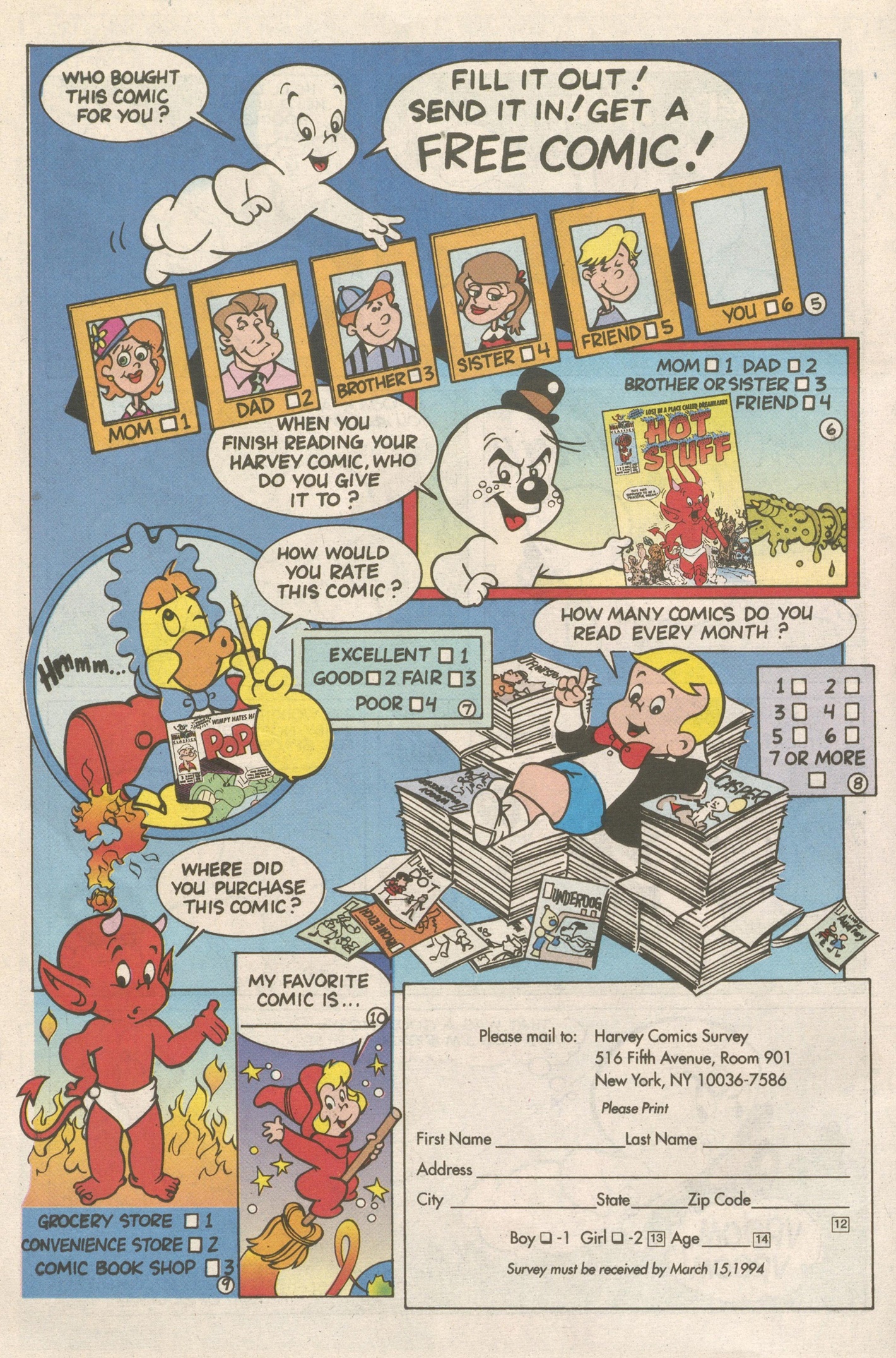 Read online Casper the Friendly Ghost (1991) comic -  Issue #23 - 10