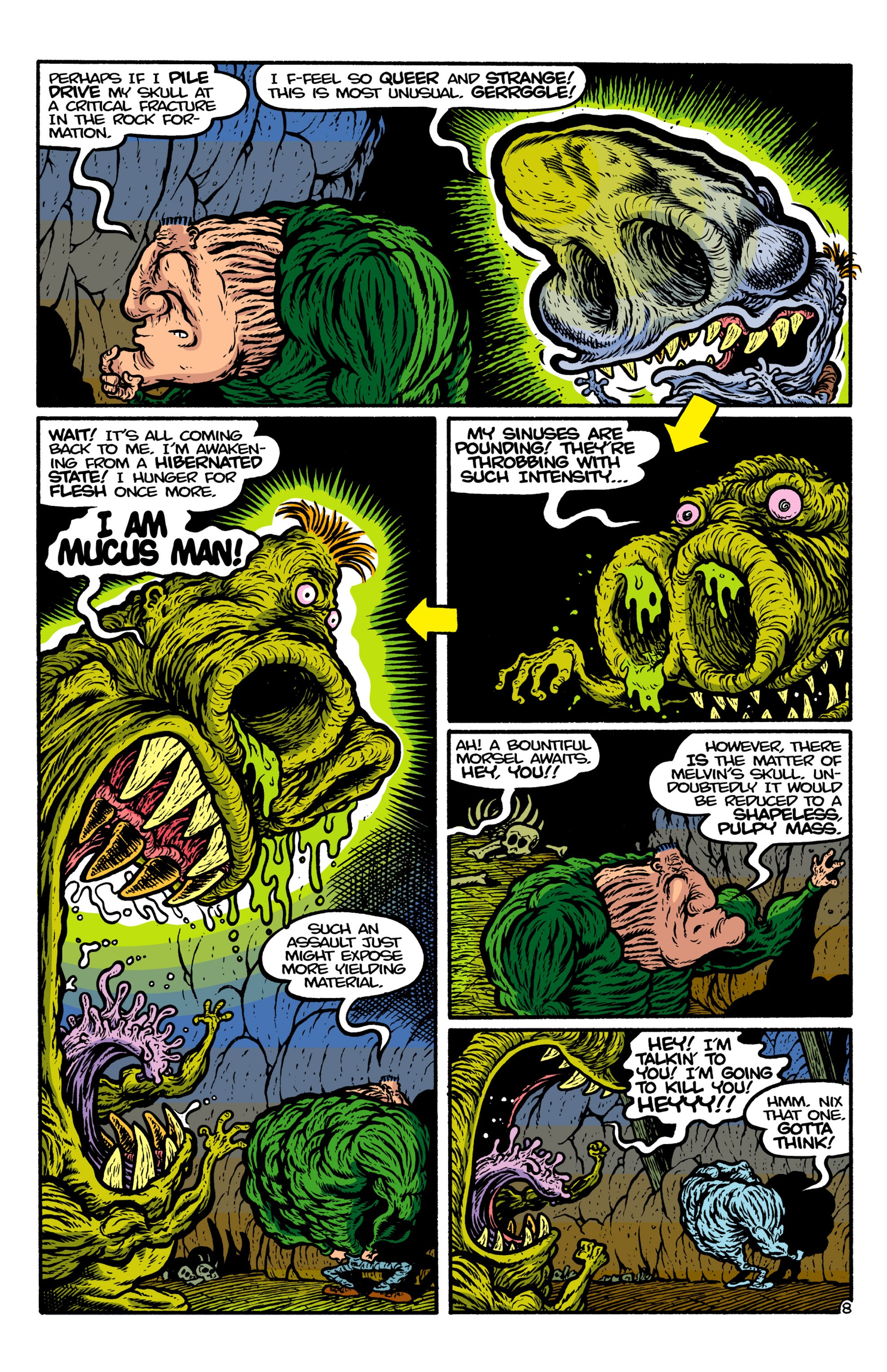 Read online Weird Melvin comic -  Issue #3 - 10