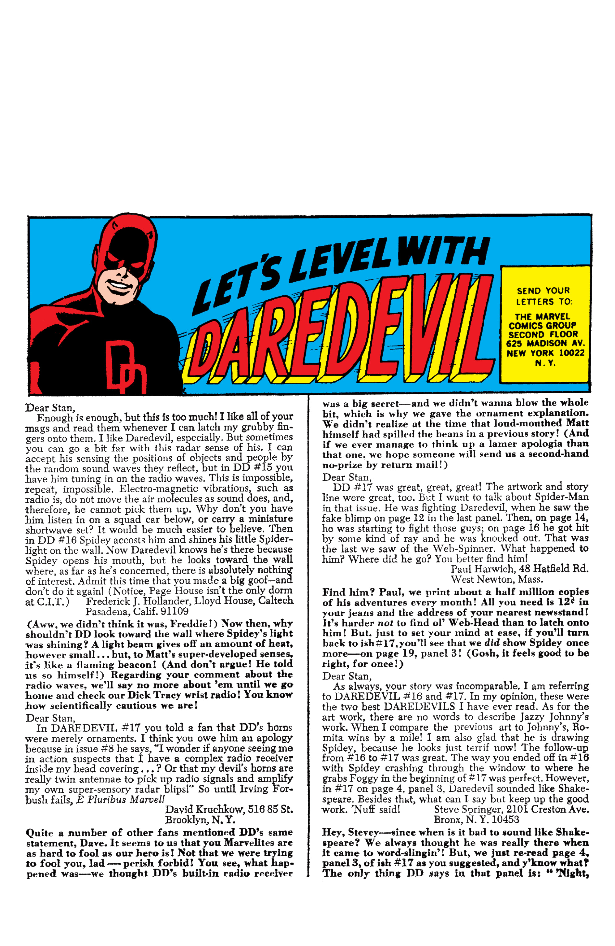 Read online Daredevil Omnibus comic -  Issue # TPB 1 (Part 5) - 70