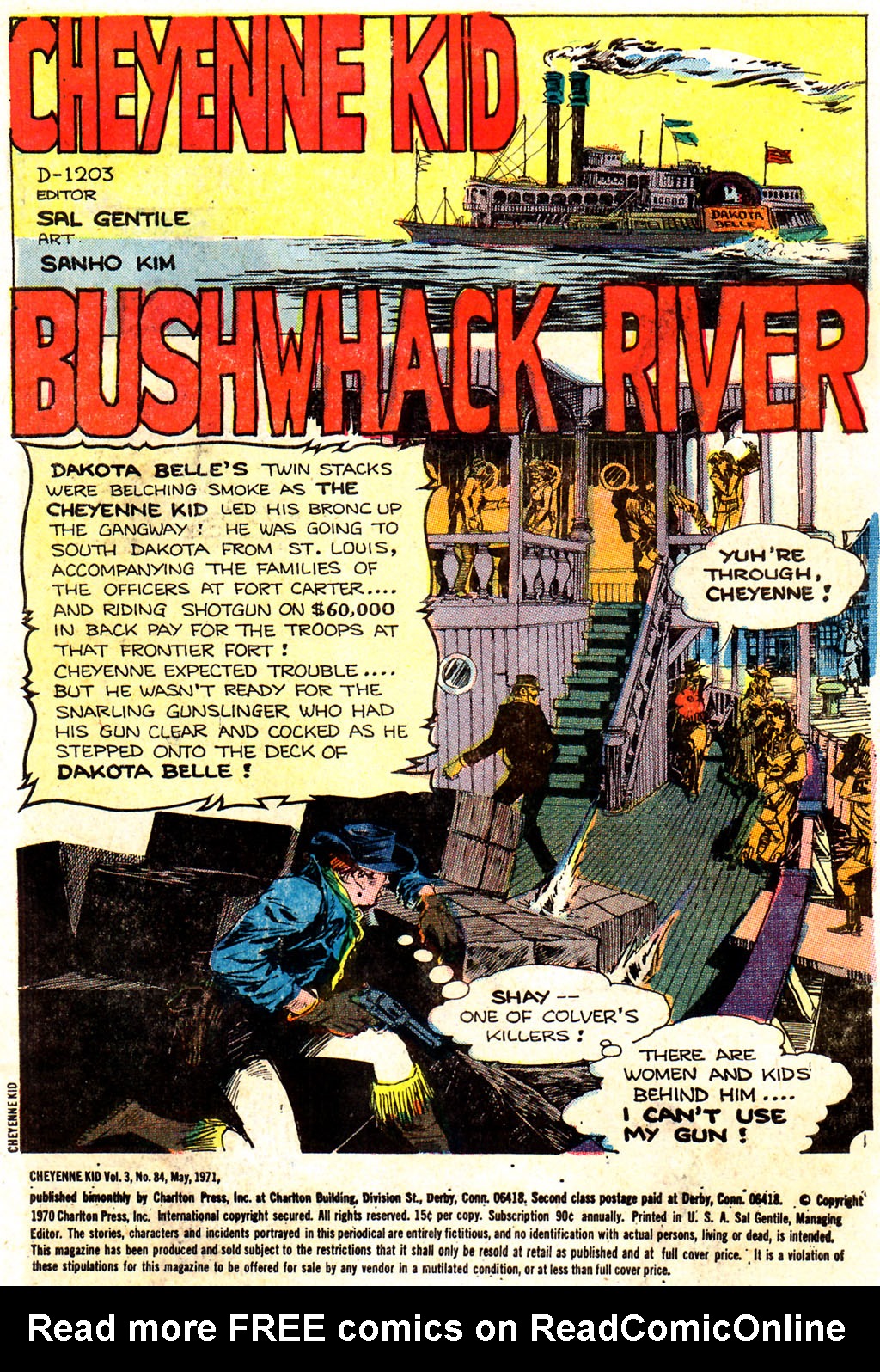 Read online Cheyenne Kid comic -  Issue #84 - 3