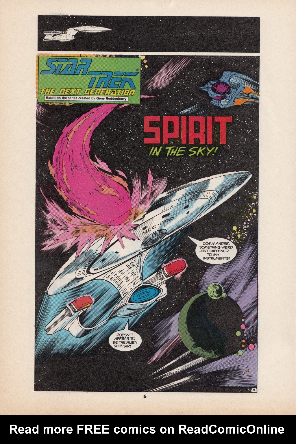 Read online Star Trek The Next Generation (1990) comic -  Issue #3 - 6