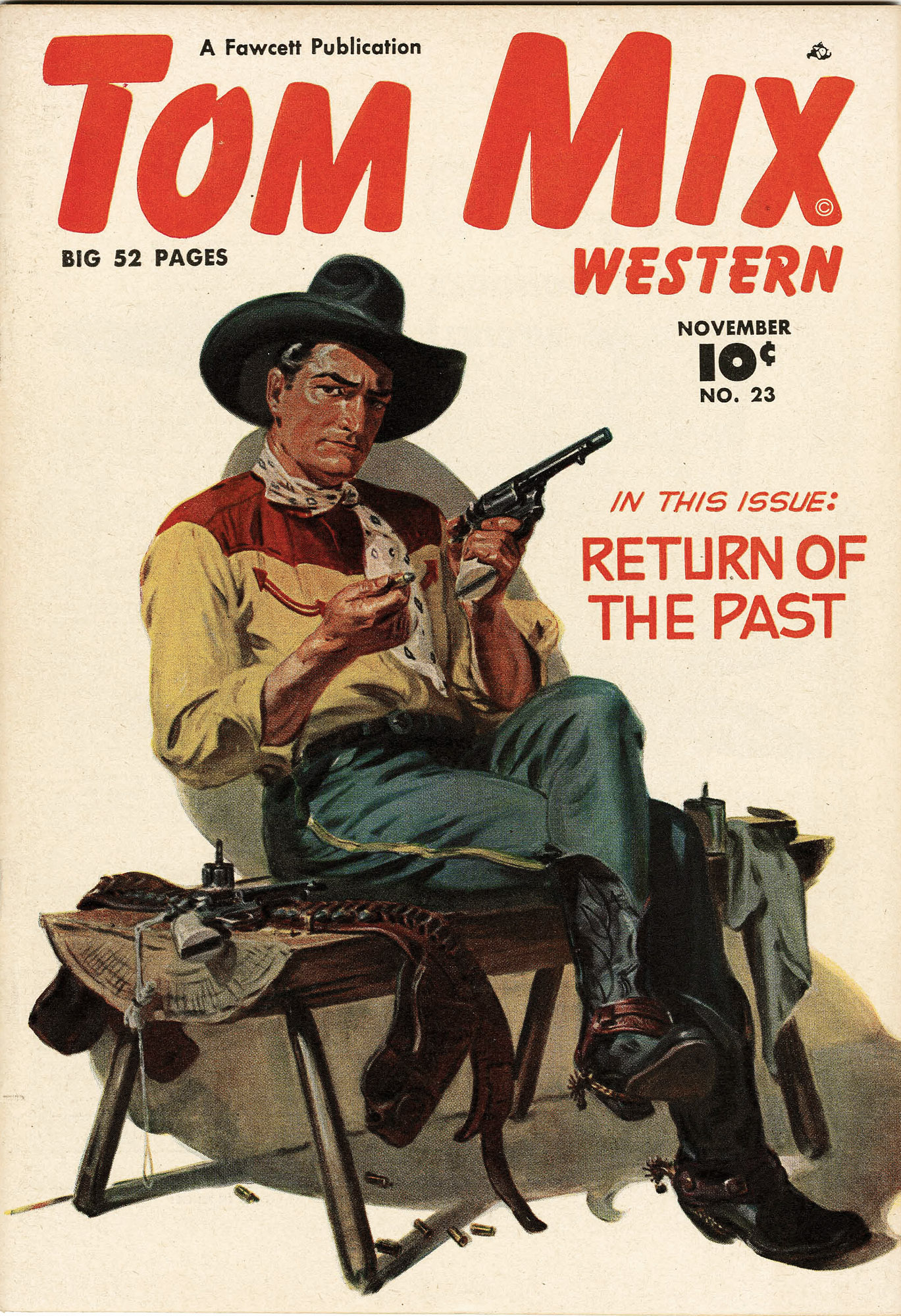 Read online Tom Mix Western (1948) comic -  Issue #23 - 1