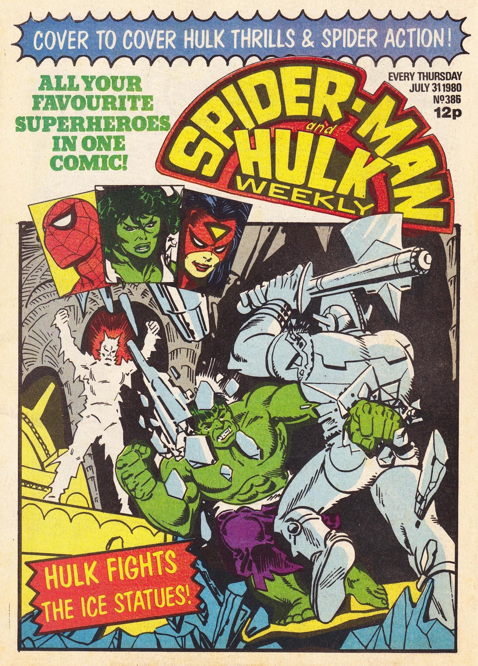Read online Spider-Man and Hulk Weekly comic -  Issue #386 - 1