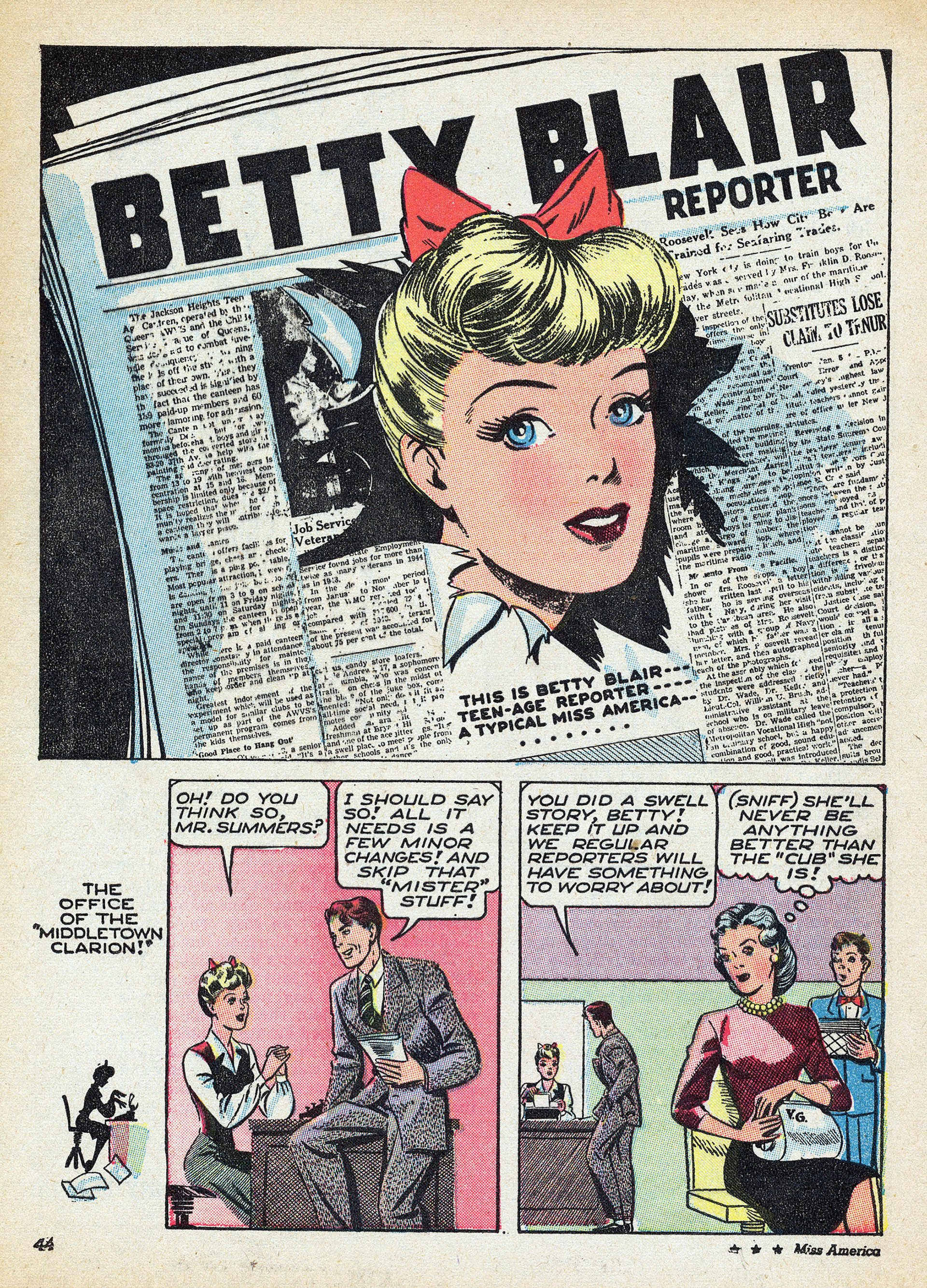Read online Miss America Magazine comic -  Issue #7 - 36