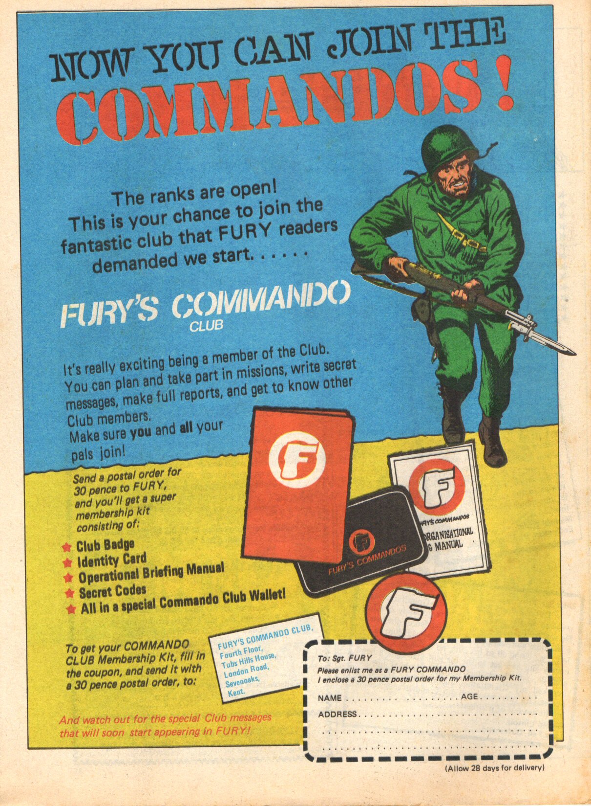 Read online Fury (1977) comic -  Issue #19 - 32