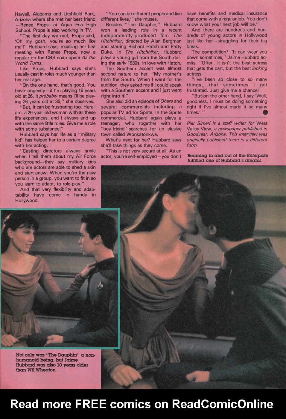 Read online Star Trek The Next Generation (1990) comic -  Issue #17 - 23