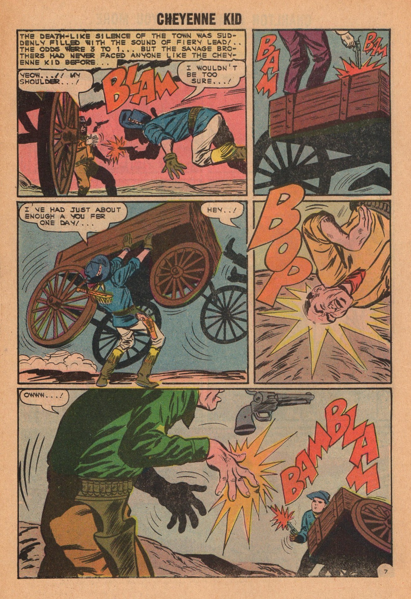 Read online Cheyenne Kid comic -  Issue #50 - 30
