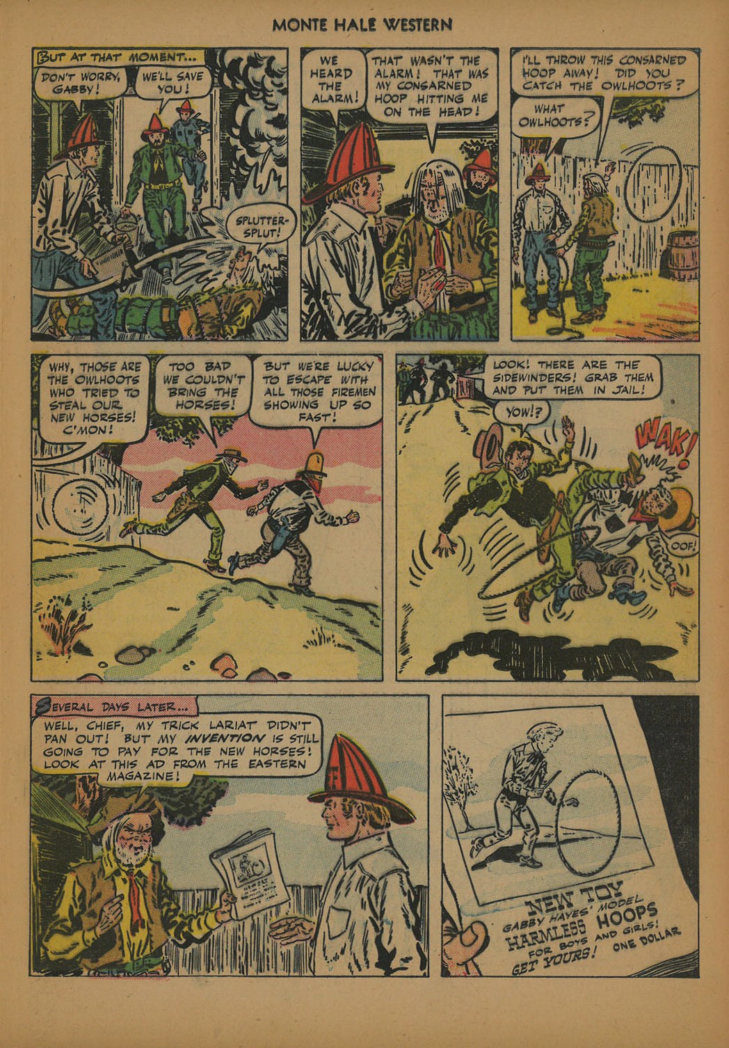 Read online Monte Hale Western comic -  Issue #45 - 18