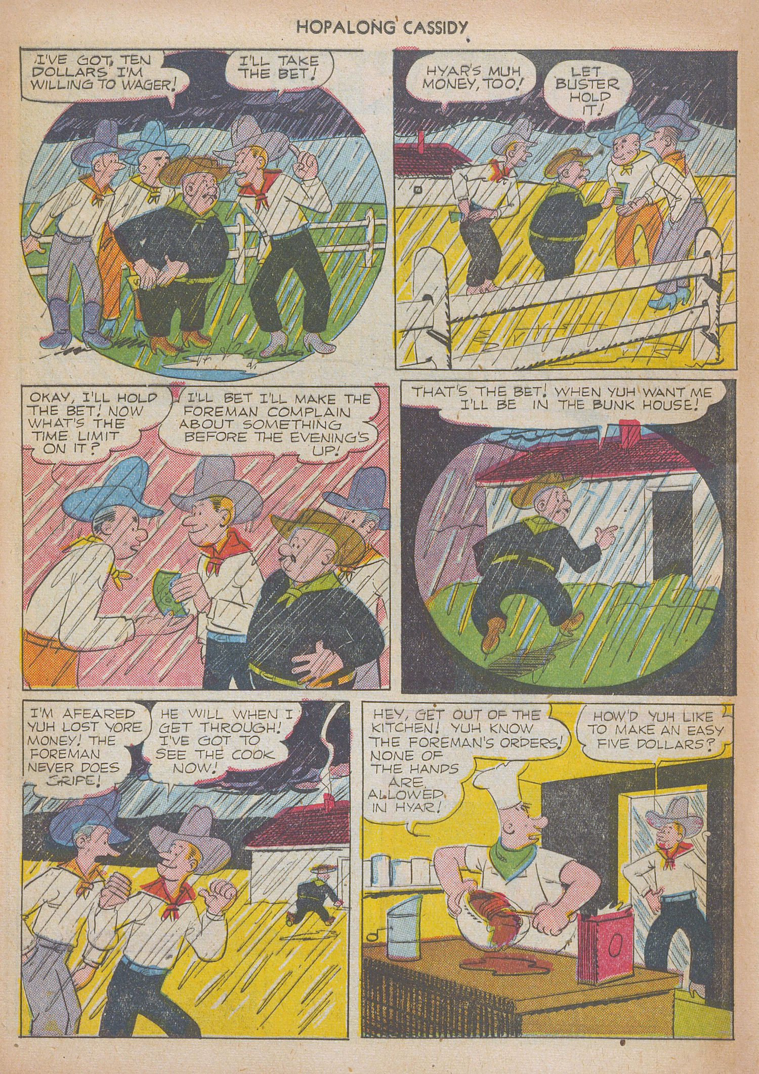 Read online Hopalong Cassidy comic -  Issue #53 - 40
