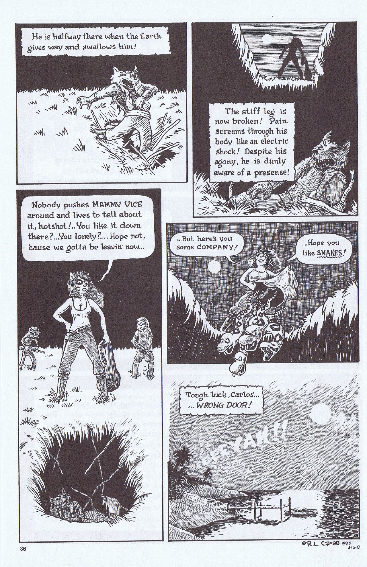 Read online Tales Of The Jackalope comic -  Issue #5 - 28