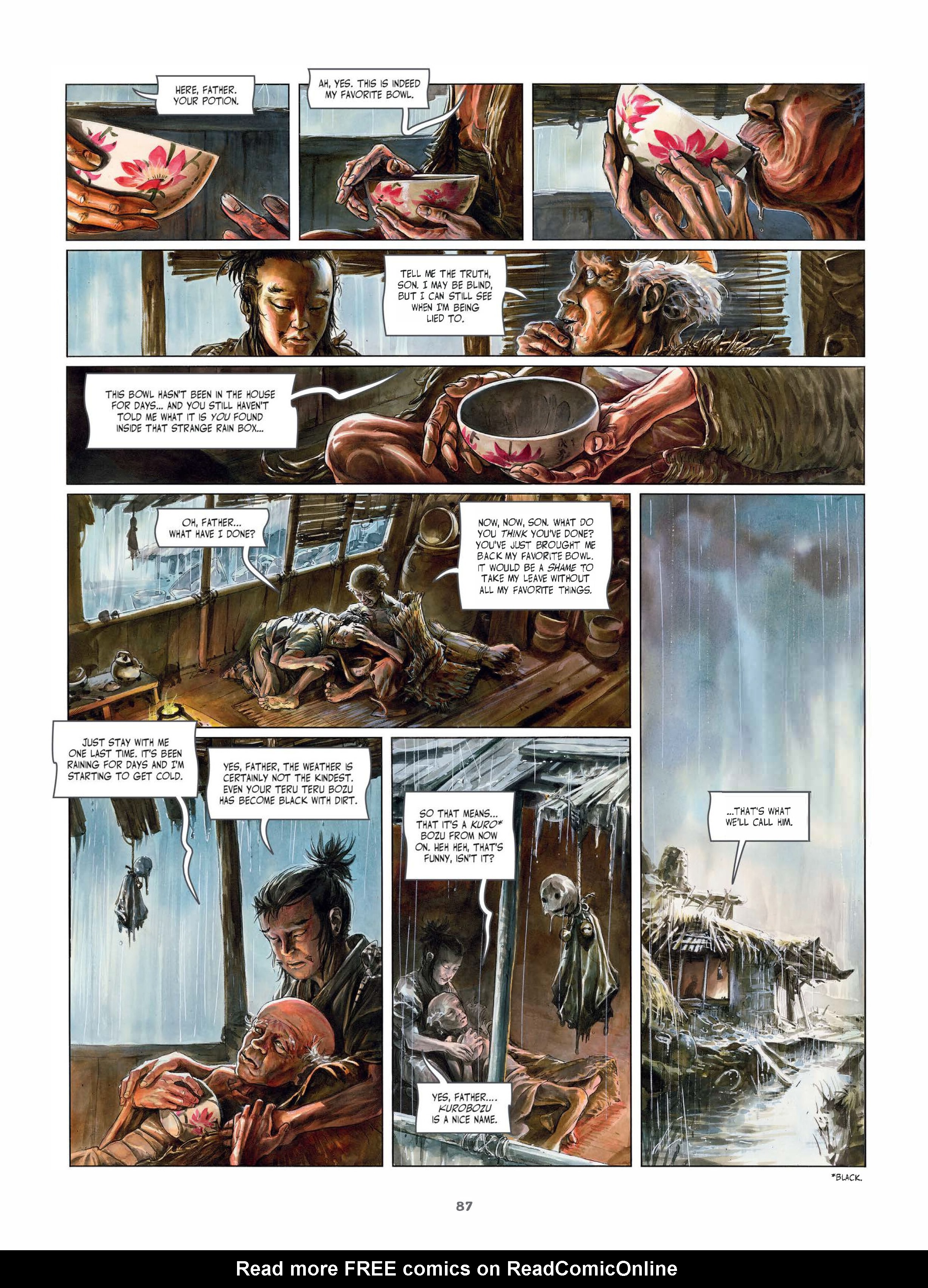 Read online Legends of the Pierced Veil: The Mask of Fudo comic -  Issue # TPB (Part 1) - 86