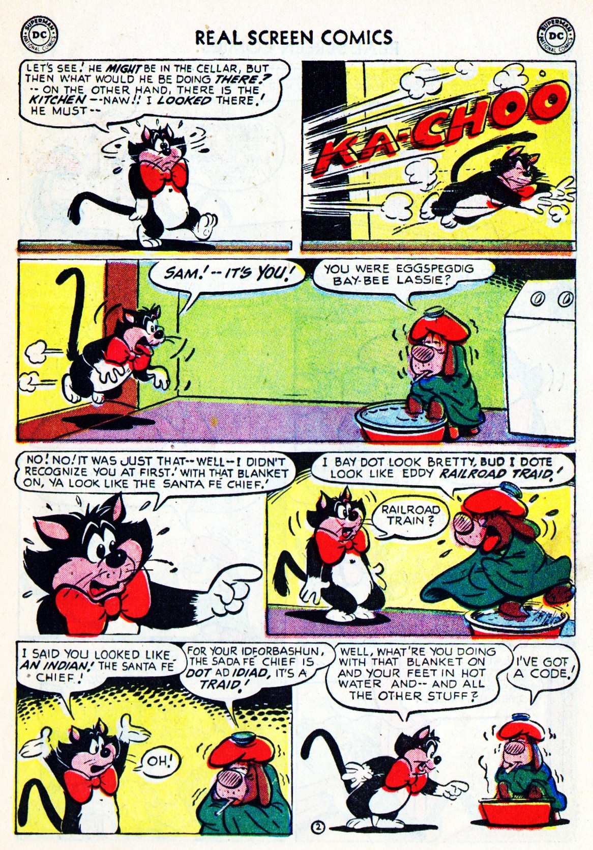 Read online Real Screen Comics comic -  Issue #76 - 19