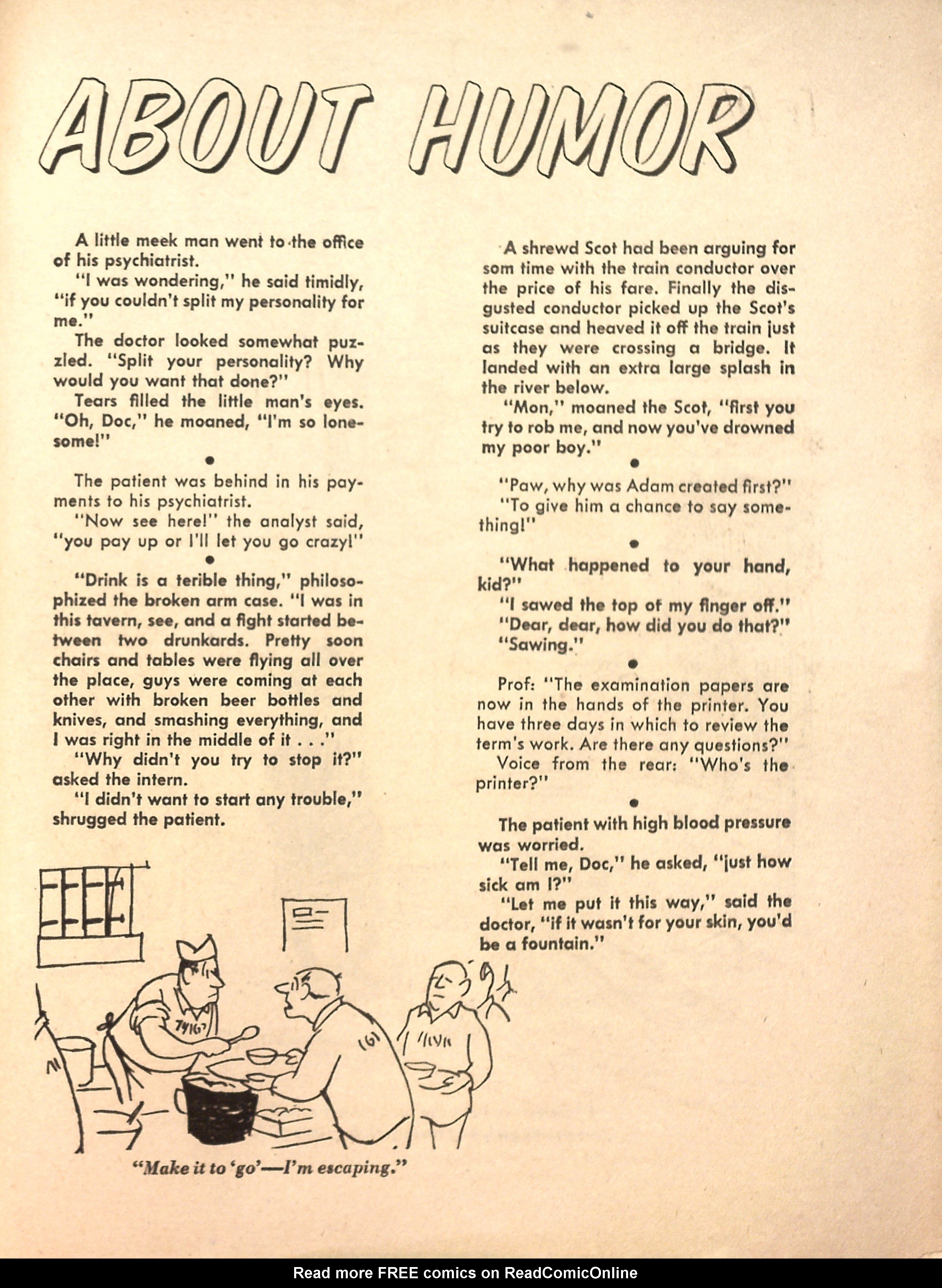 Read online Cartoons and Gags comic -  Issue #27 - 47