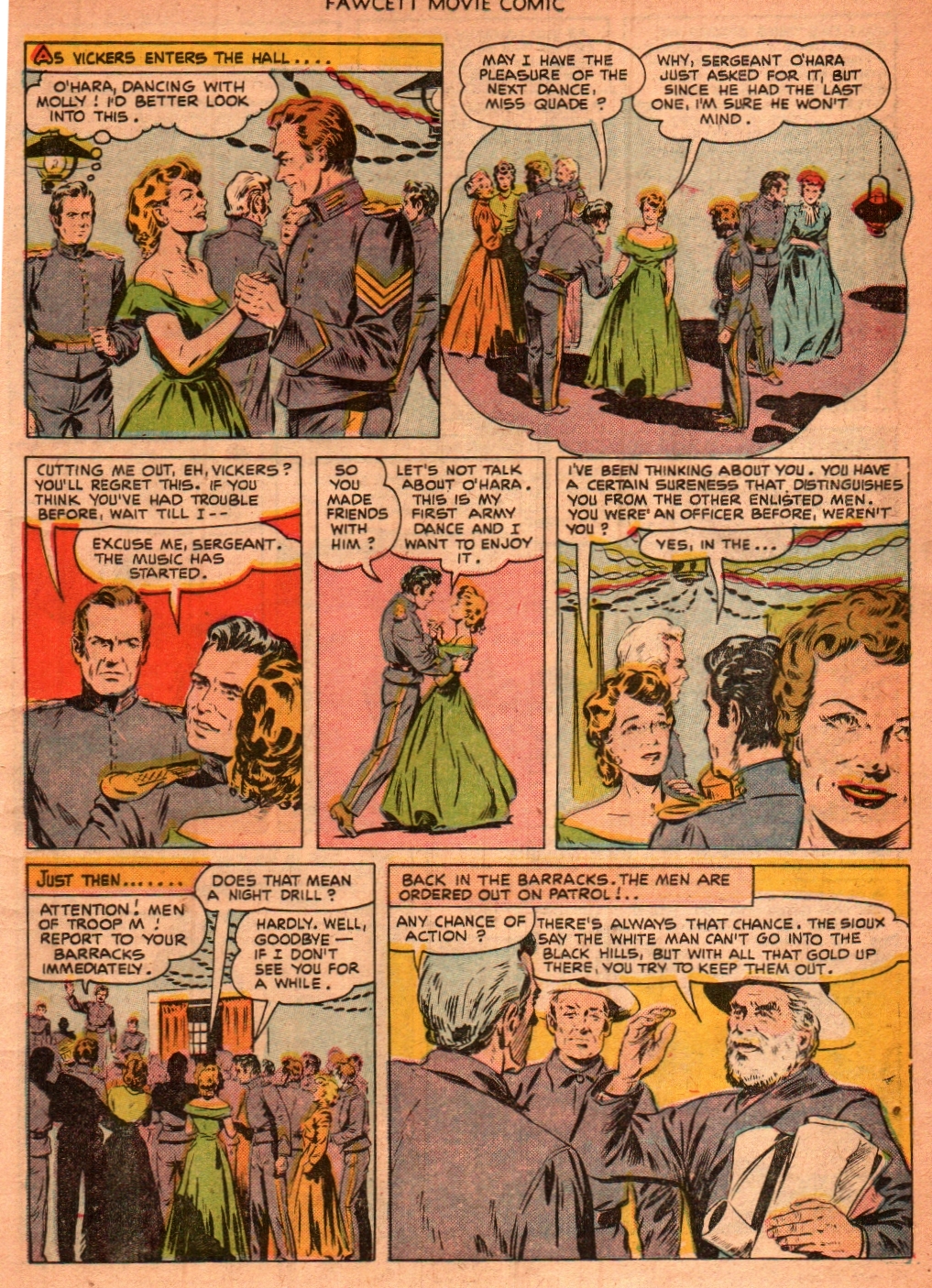 Read online Fawcett Movie Comic comic -  Issue #13 - 10