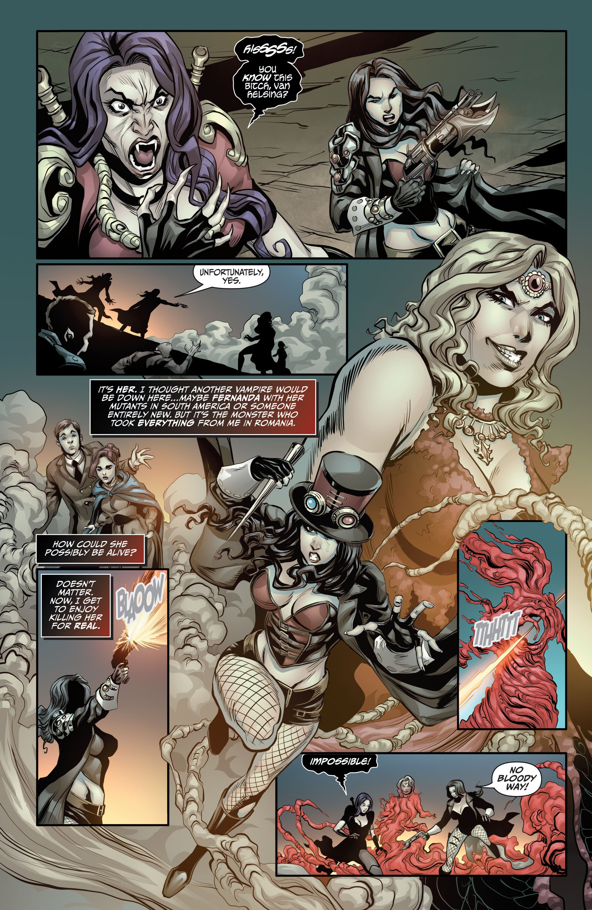 Read online Van Helsing Annual: Bride of the Night comic -  Issue # Full - 34