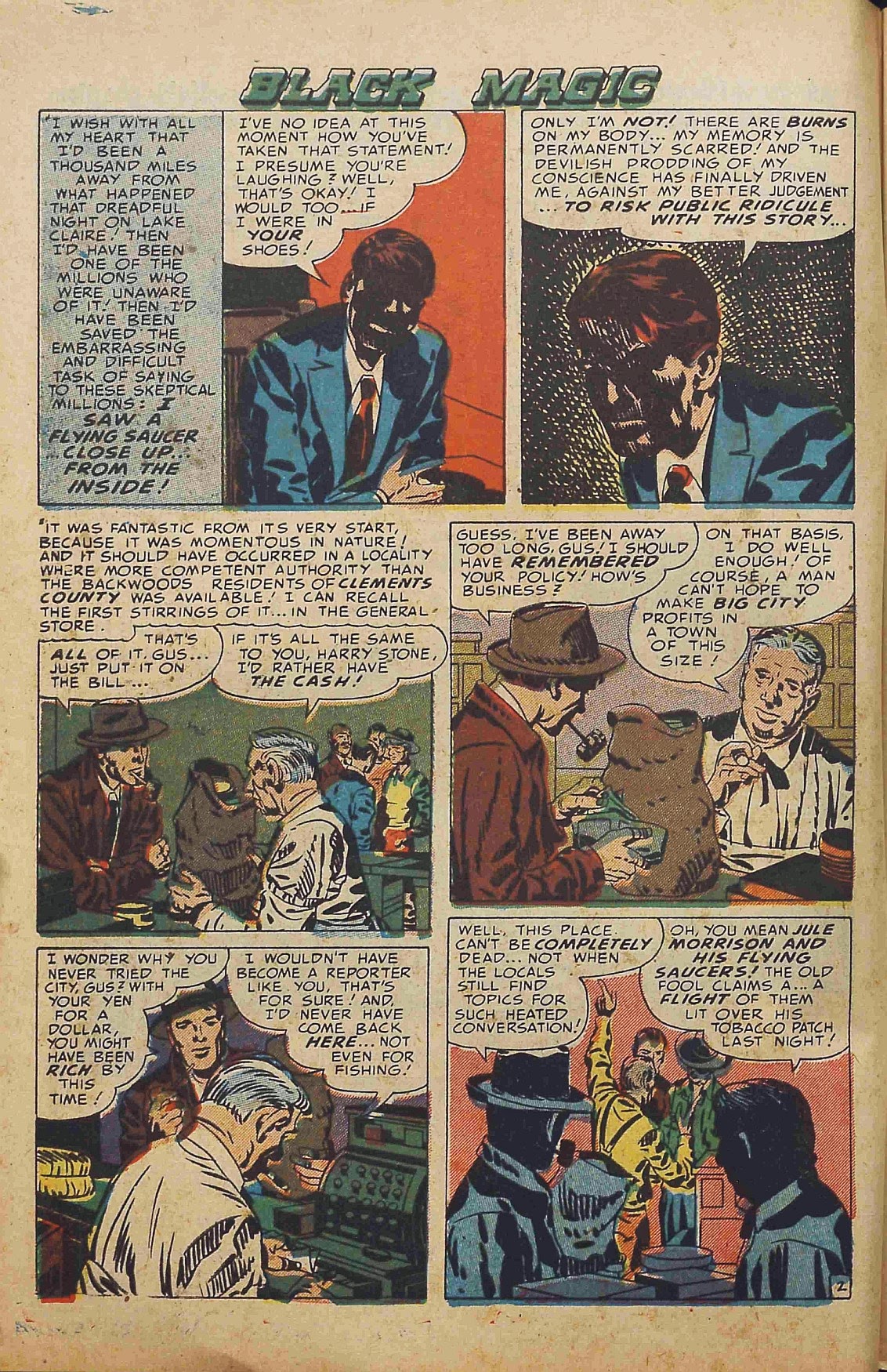 Read online Black Magic (1950) comic -  Issue #22 - 4