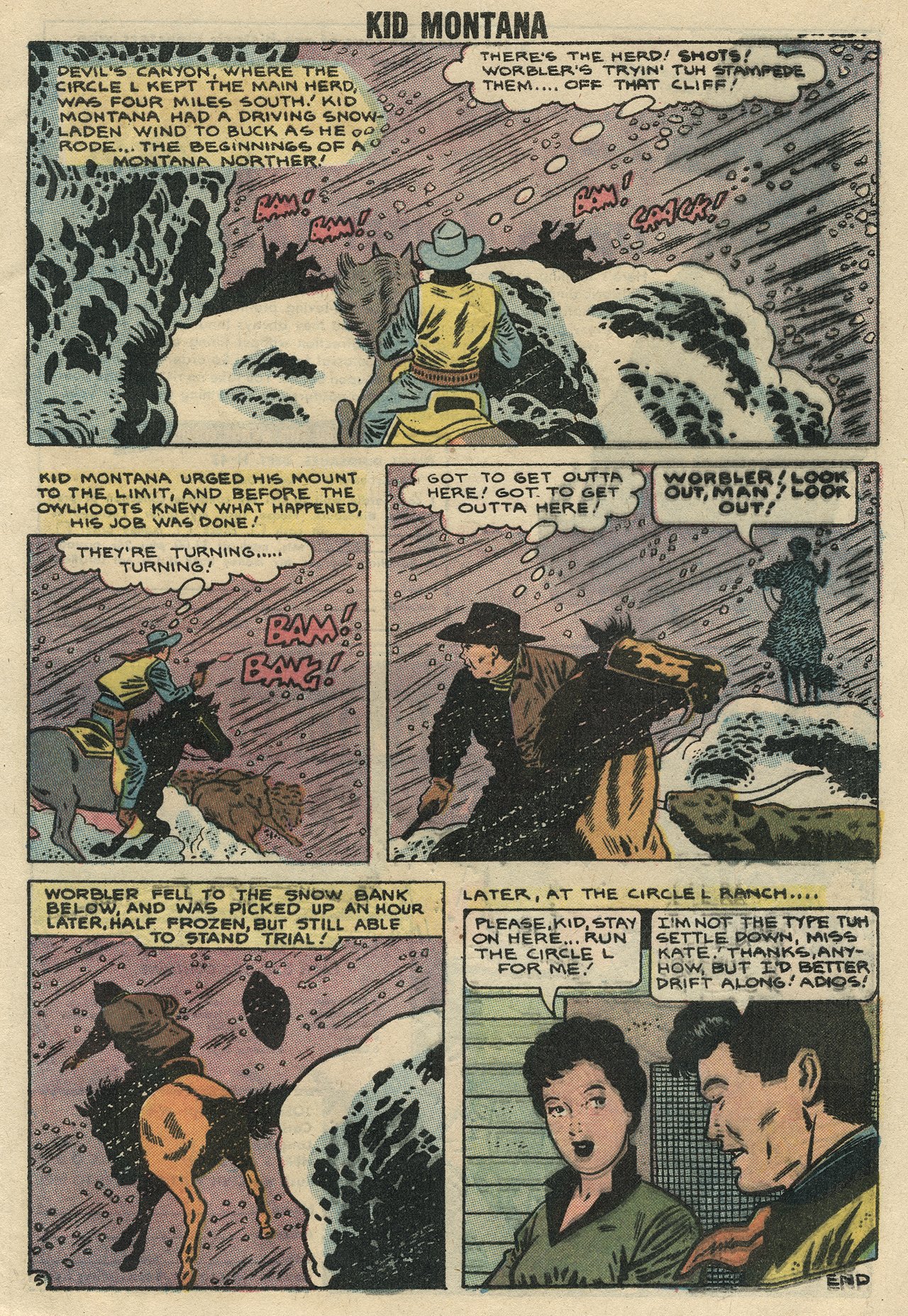 Read online Kid Montana comic -  Issue #16 - 32
