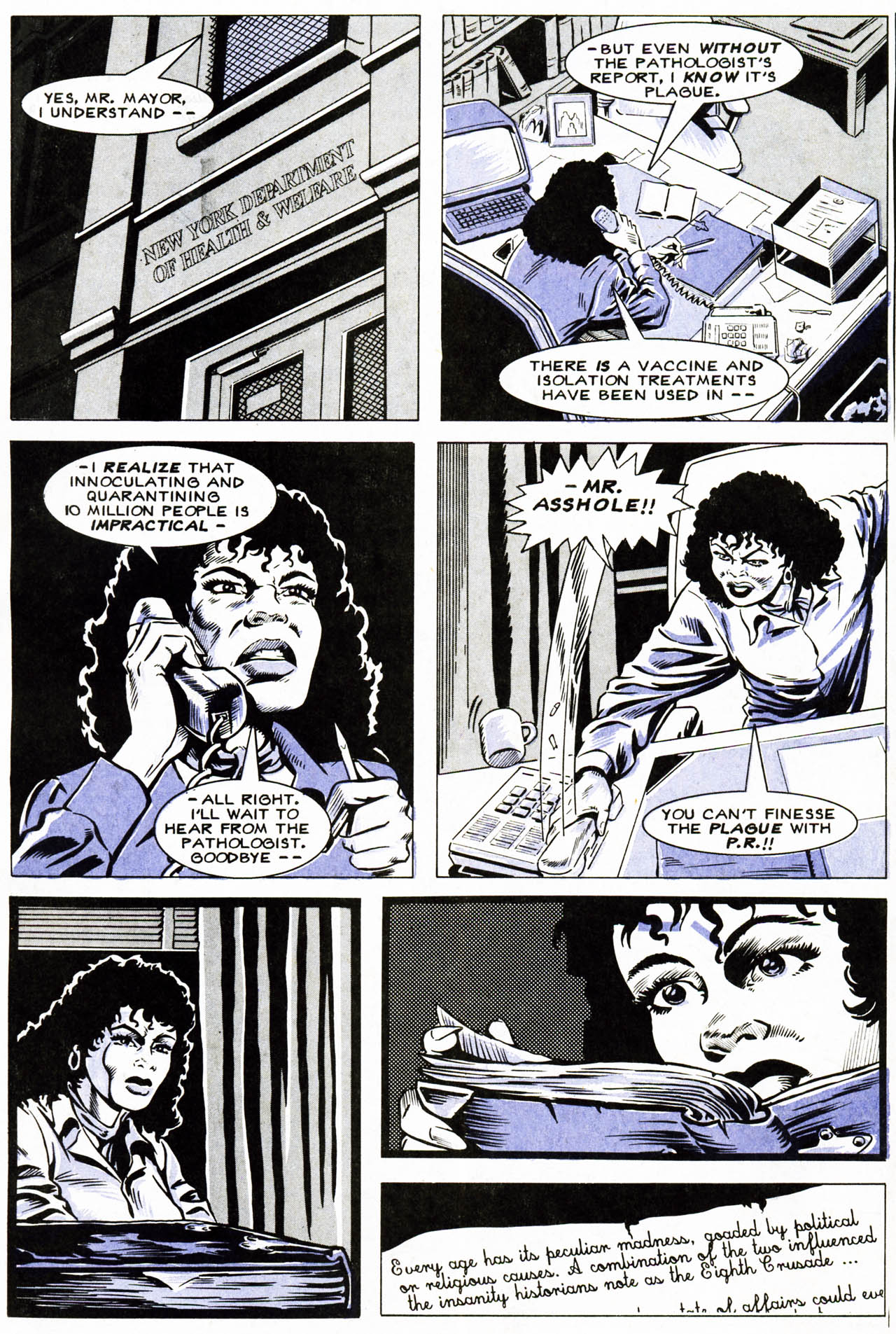 Read online Nosferatu: Plague of Terror comic -  Issue #1 - 8