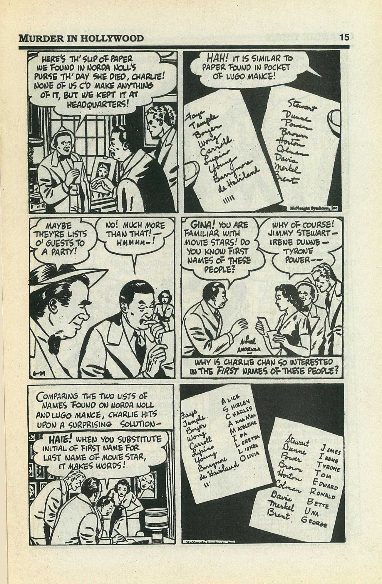 Read online Charlie Chan comic -  Issue #4 - 17