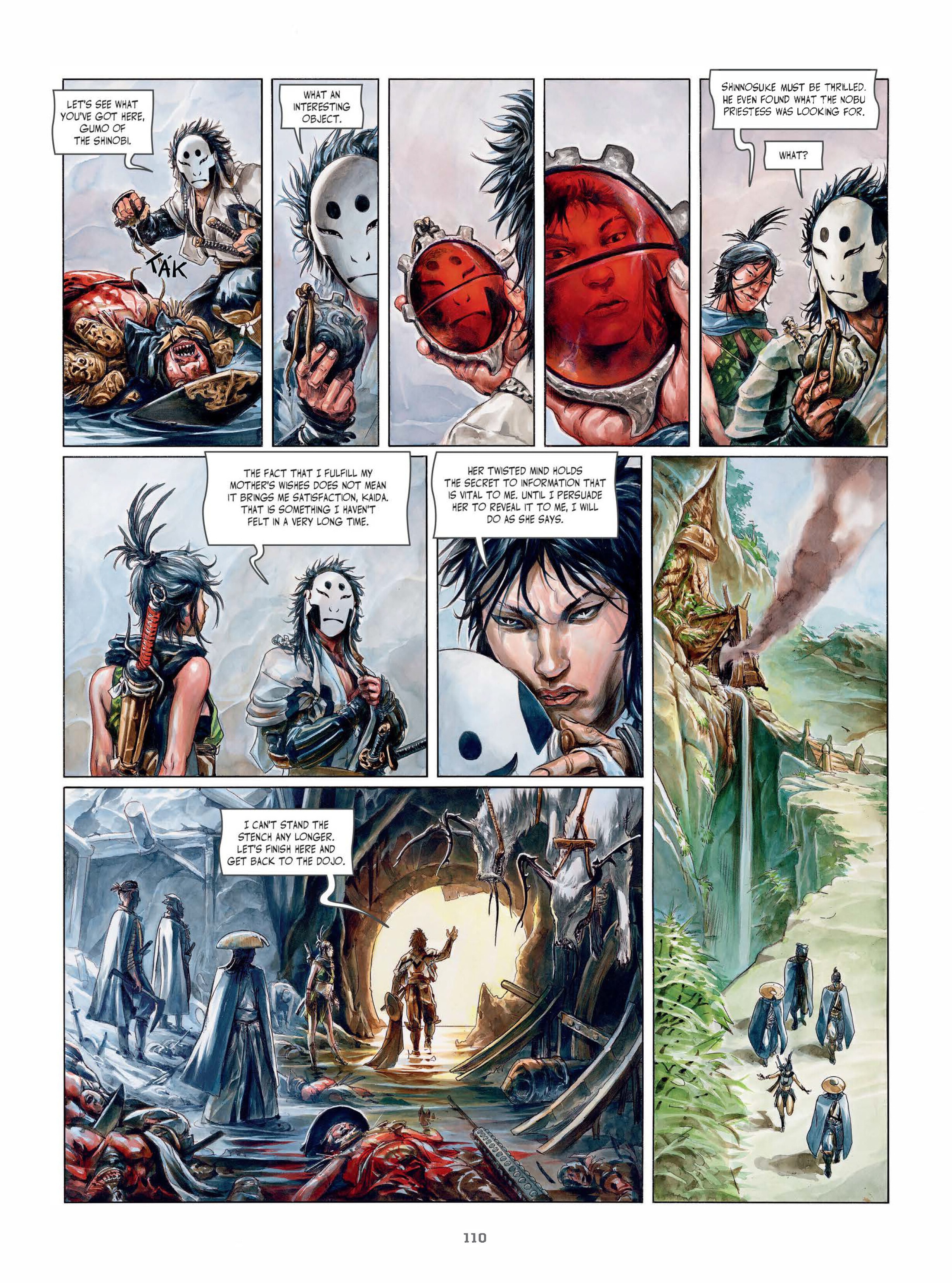 Read online Legends of the Pierced Veil: The Mask of Fudo comic -  Issue # TPB (Part 2) - 10