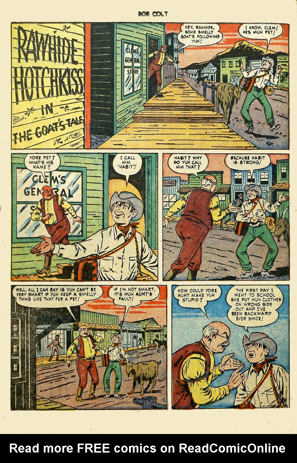 Read online Bob Colt Western comic -  Issue #2 - 24