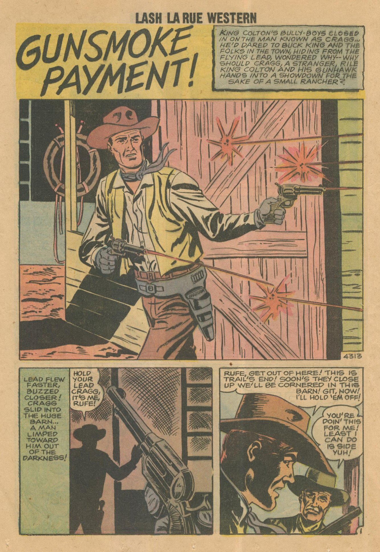 Read online Lash Larue Western (1949) comic -  Issue #69 - 20