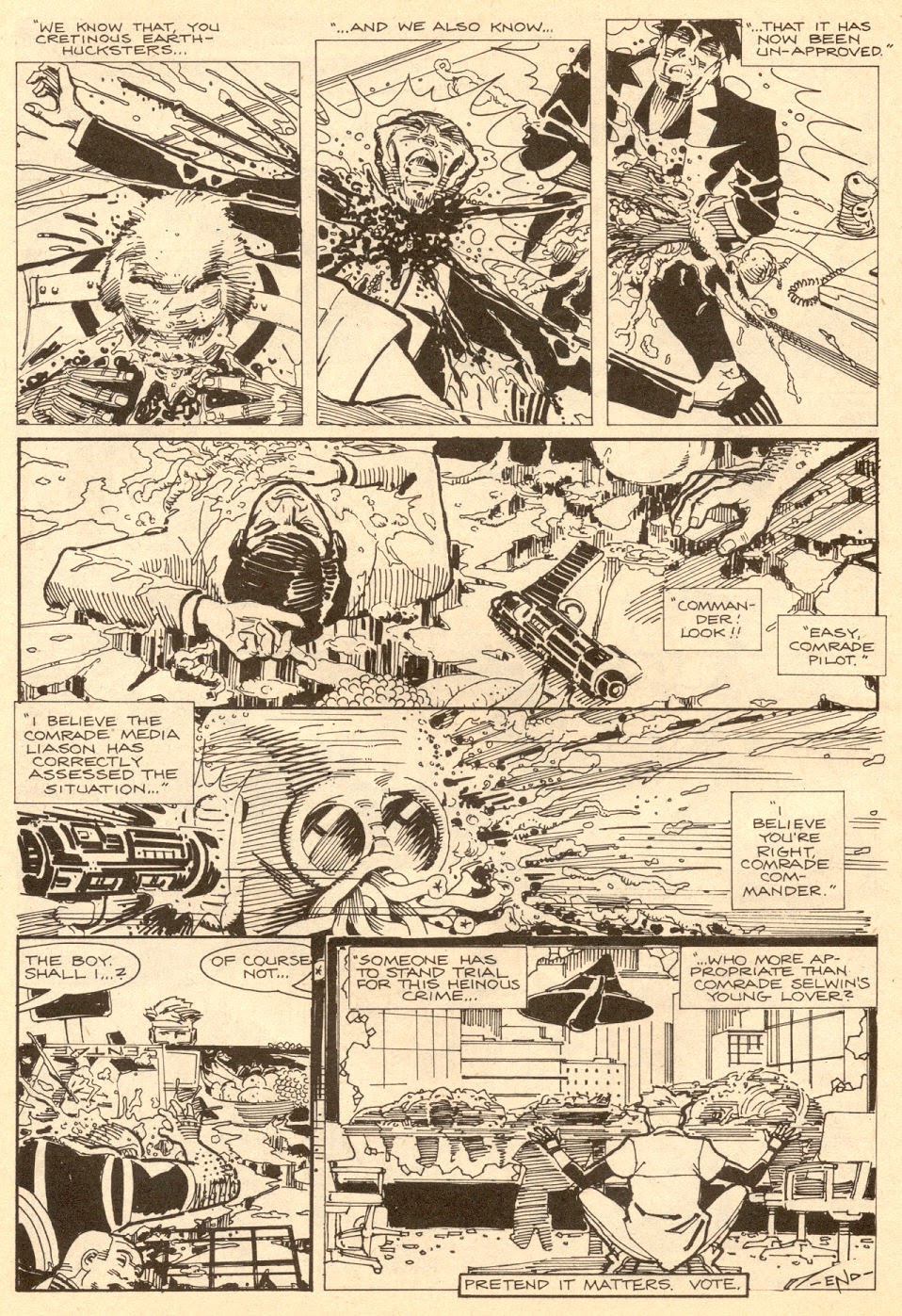 Read online Commies from Mars: The Red Planet comic -  Issue #6 - 9