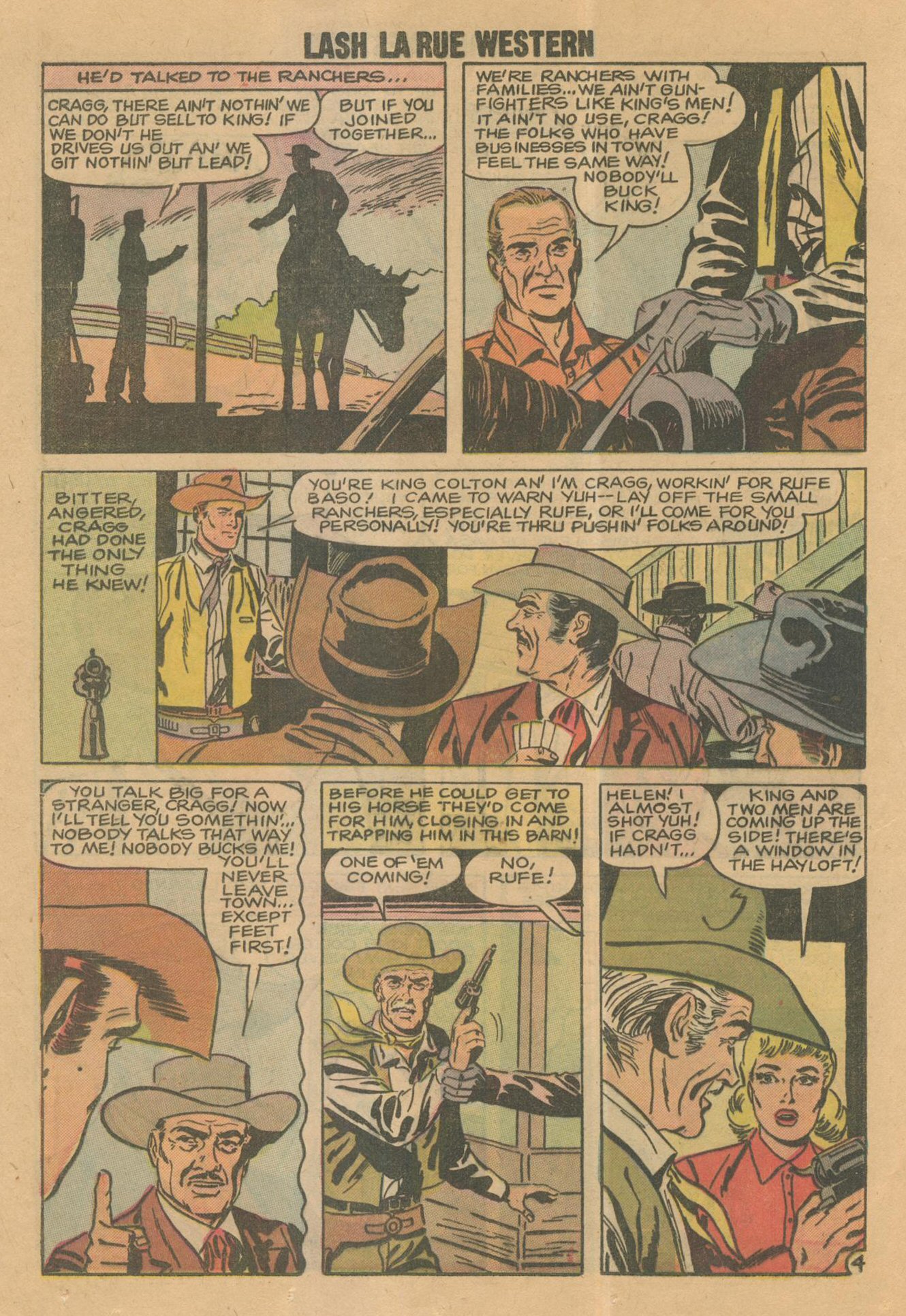 Read online Lash Larue Western (1949) comic -  Issue #69 - 23