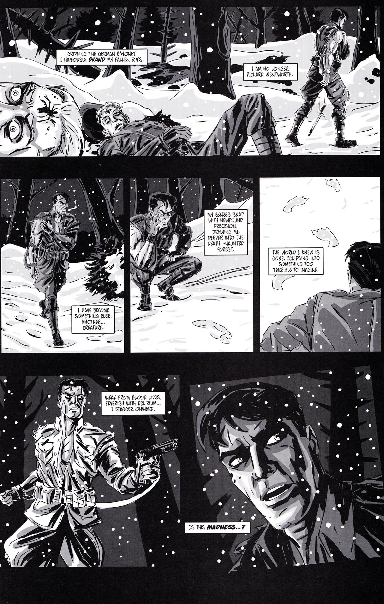 Read online Return of the Monsters: The Spider vs Werewolf comic -  Issue # Full - 6