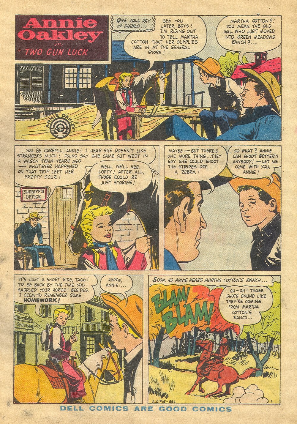 Read online Annie Oakley & Tagg comic -  Issue #15 - 3