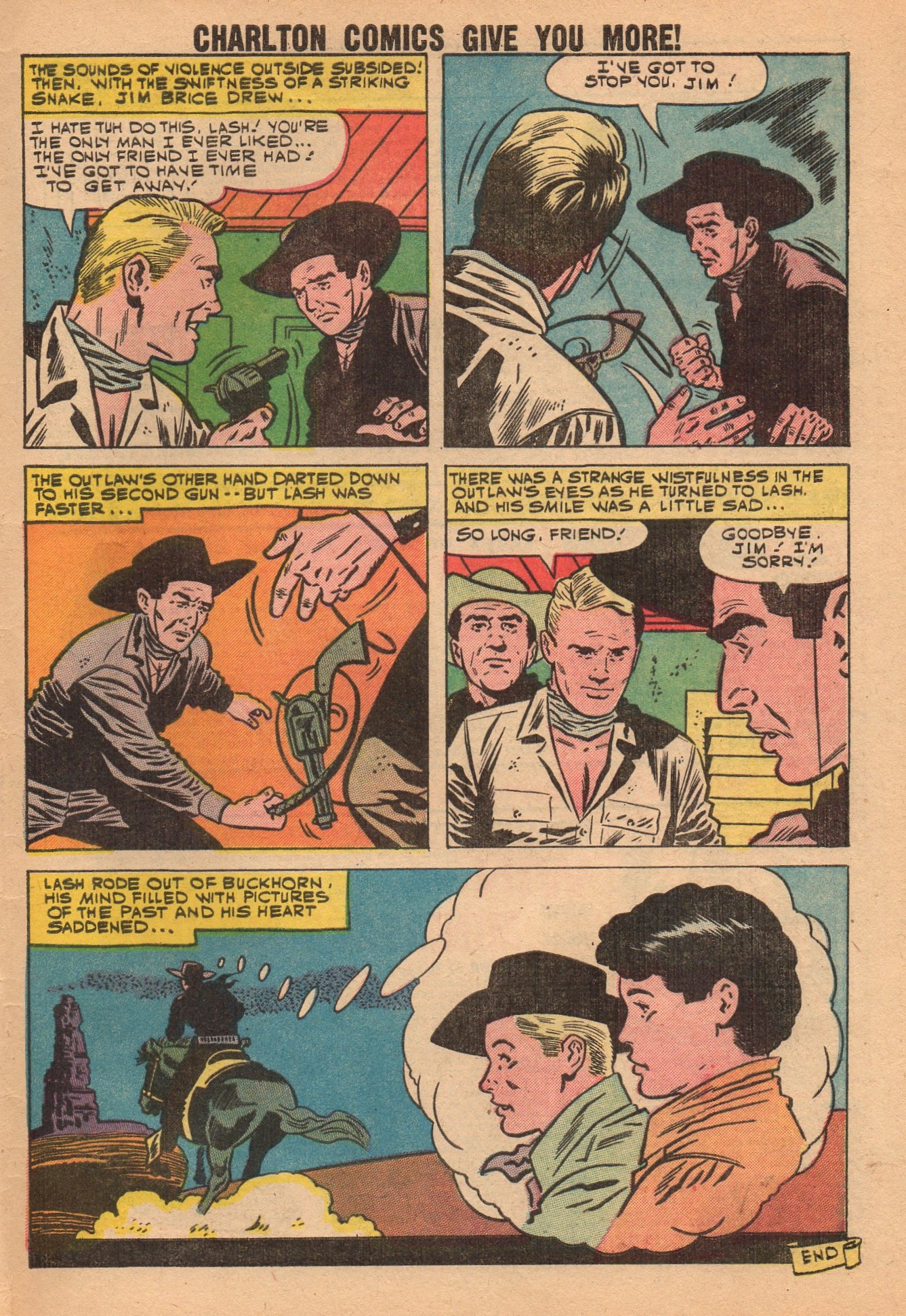 Read online Lash Larue Western (1949) comic -  Issue #76 - 33
