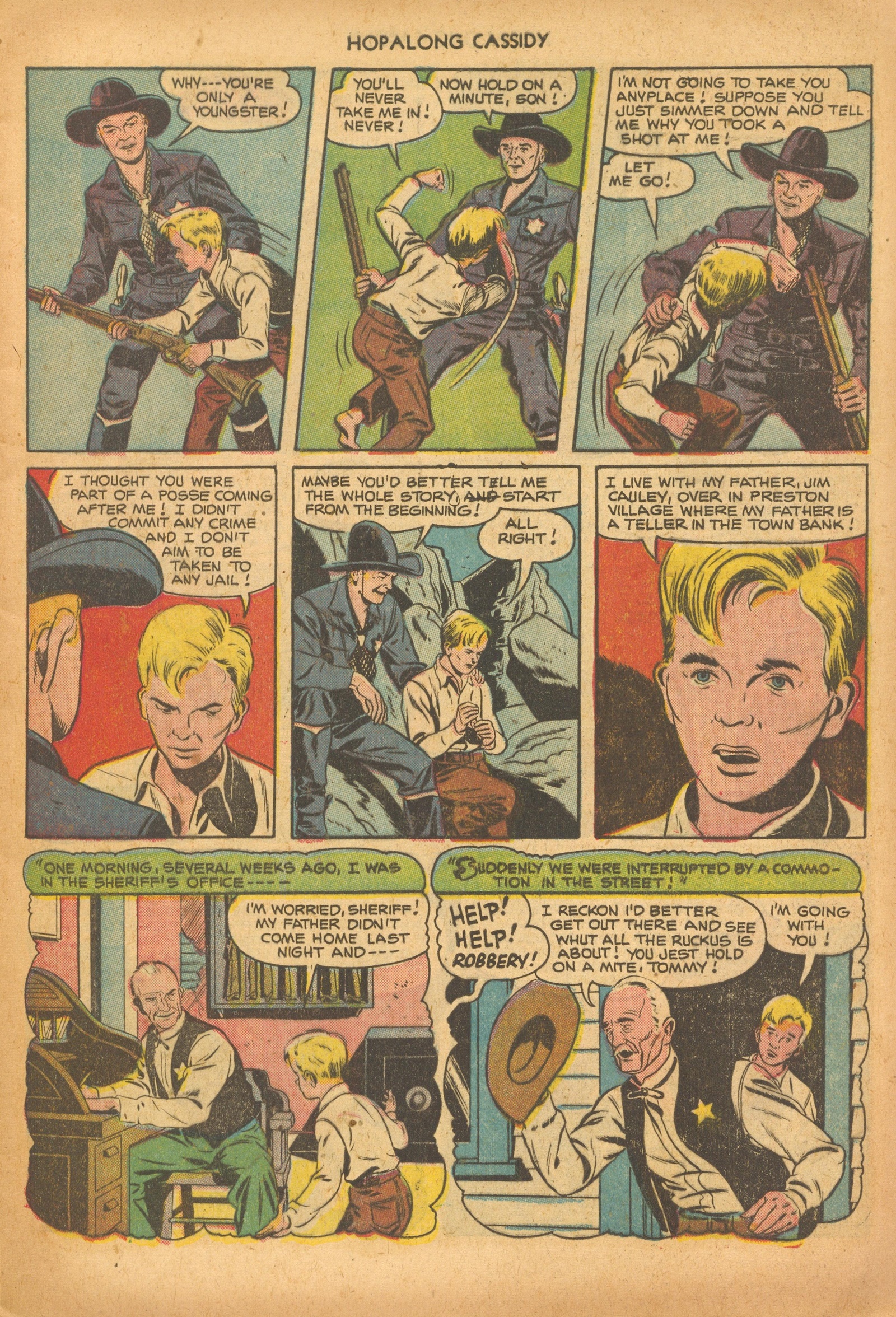 Read online Hopalong Cassidy comic -  Issue #69 - 5