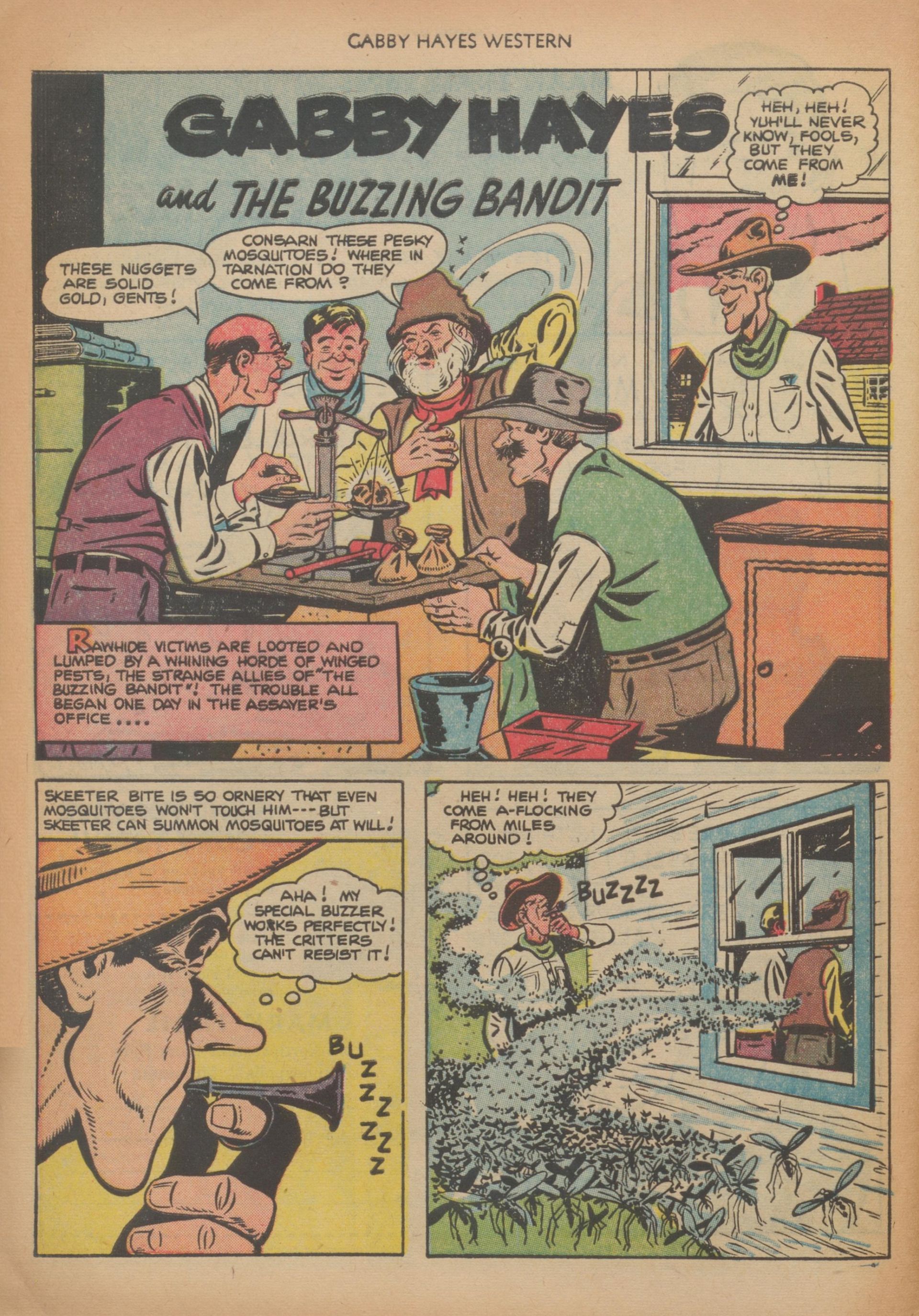 Read online Gabby Hayes Western comic -  Issue #39 - 28