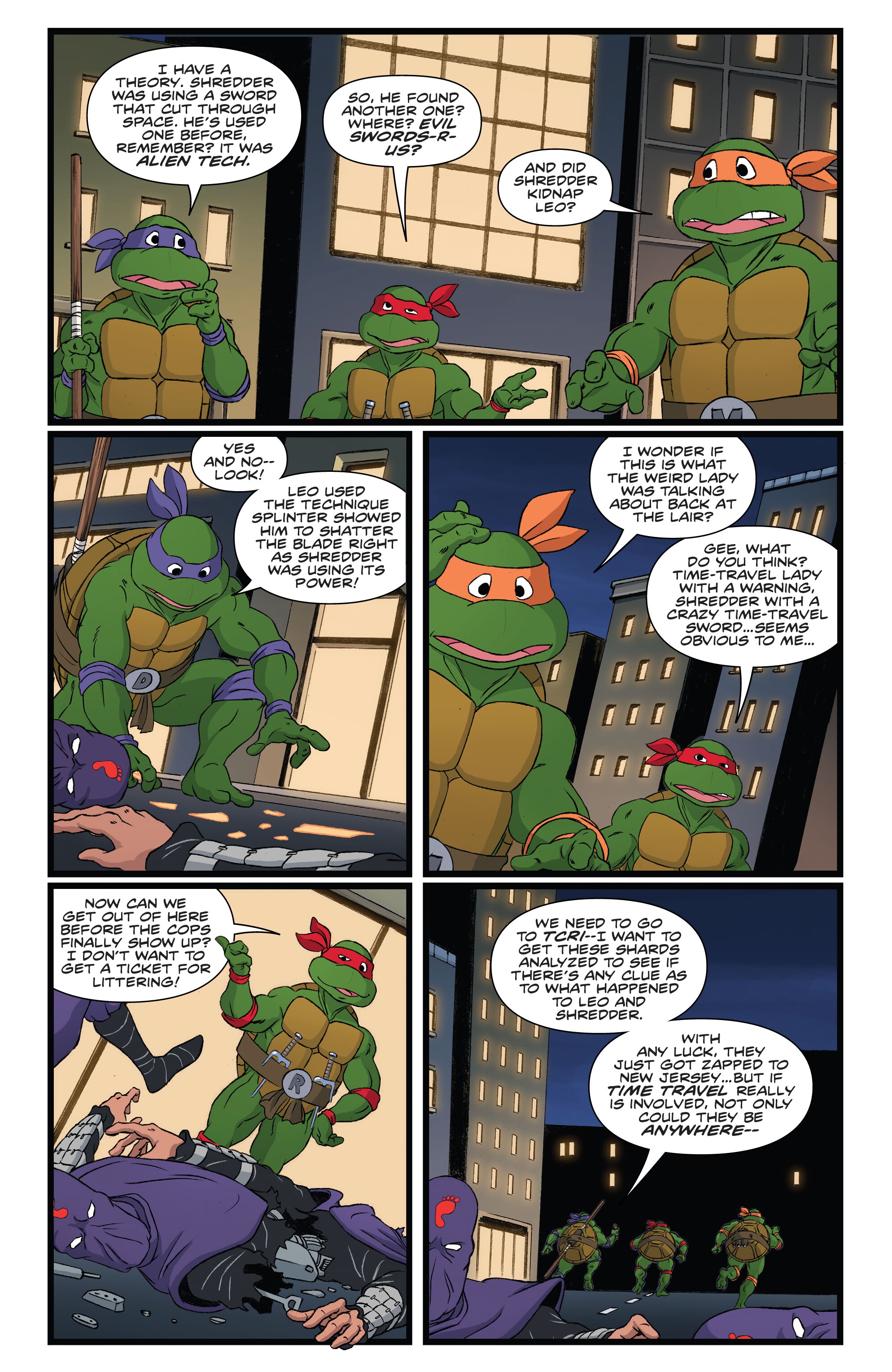 Read online Teenage Mutant Ninja Turtles: Saturday Morning Adventures Continued comic -  Issue #9 - 23