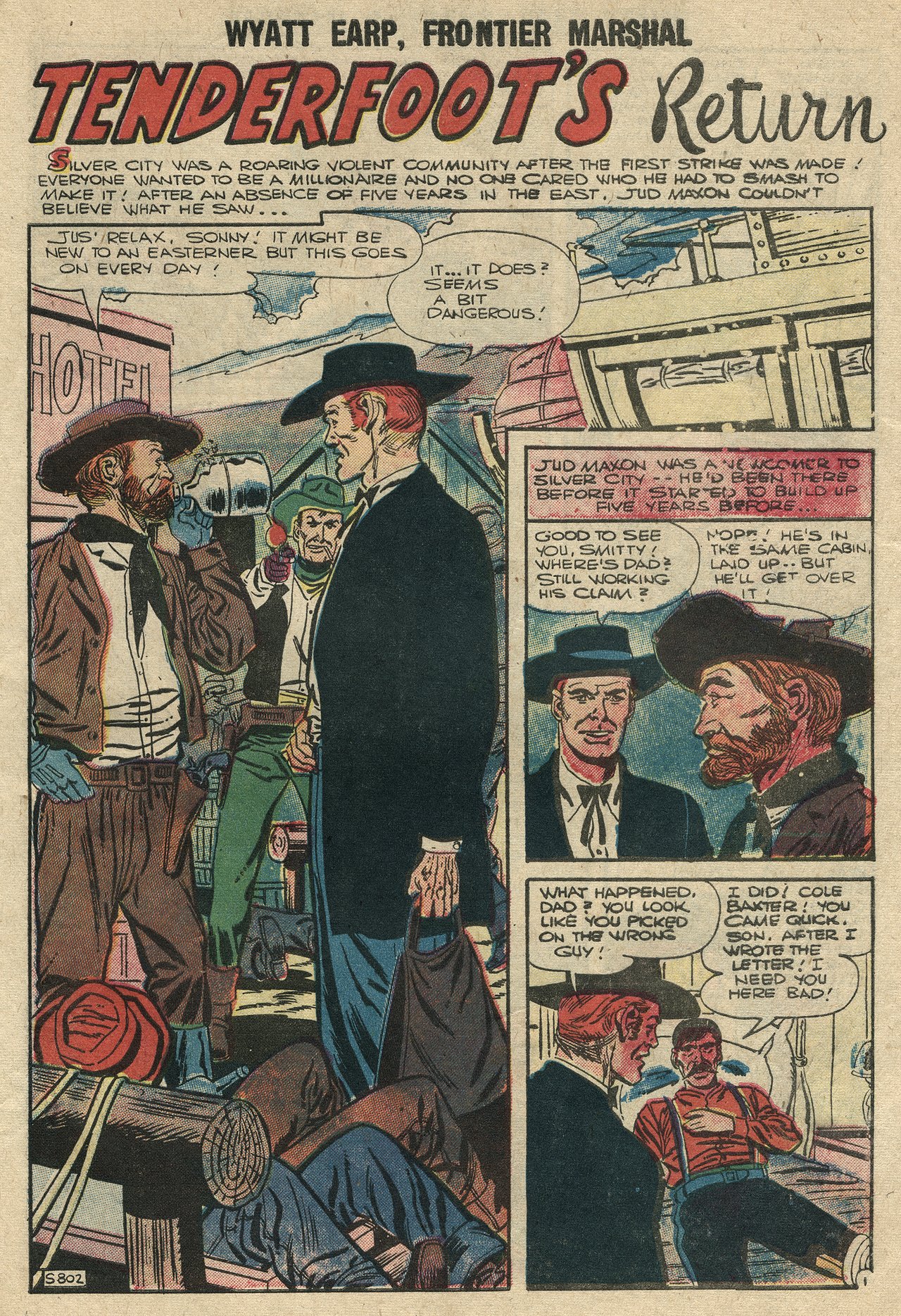 Read online Wyatt Earp Frontier Marshal comic -  Issue #14 - 27