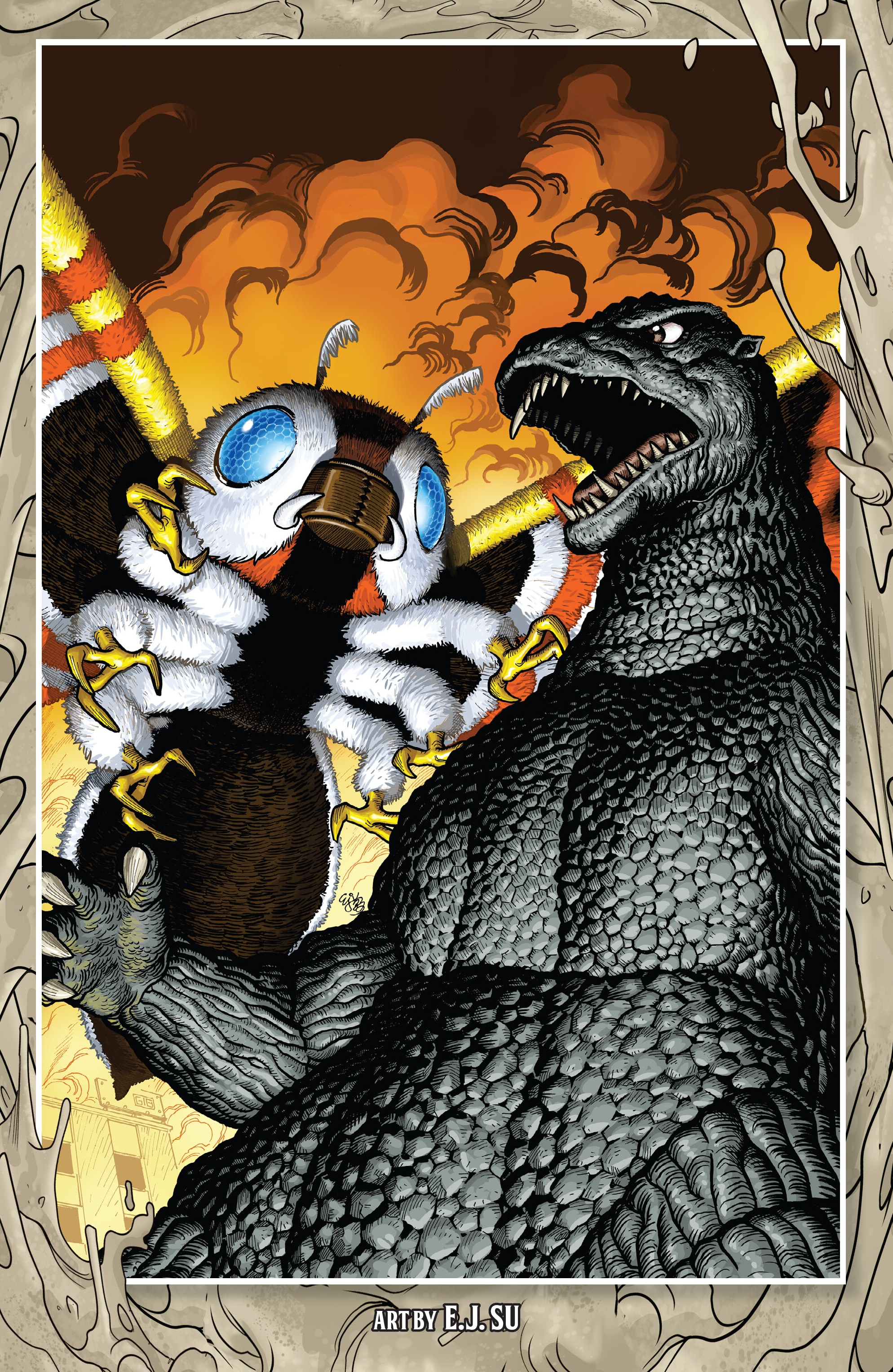 Read online Godzilla Rivals: Round One comic -  Issue # TPB (Part 1) - 45
