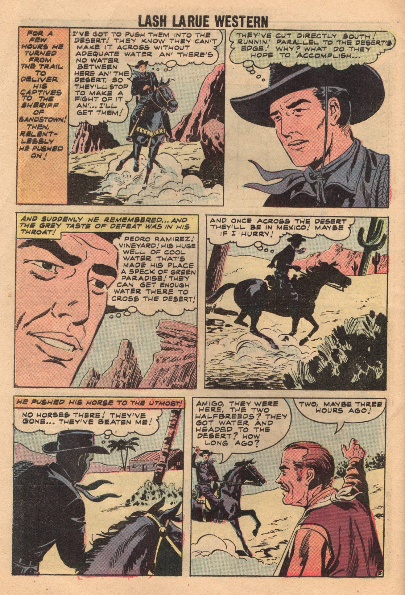 Read online Lash Larue Western (1949) comic -  Issue #70 - 32