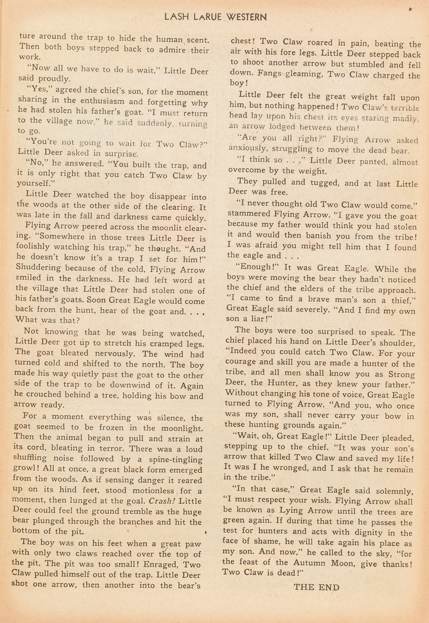 Read online Lash Larue Western (1949) comic -  Issue #16 - 27
