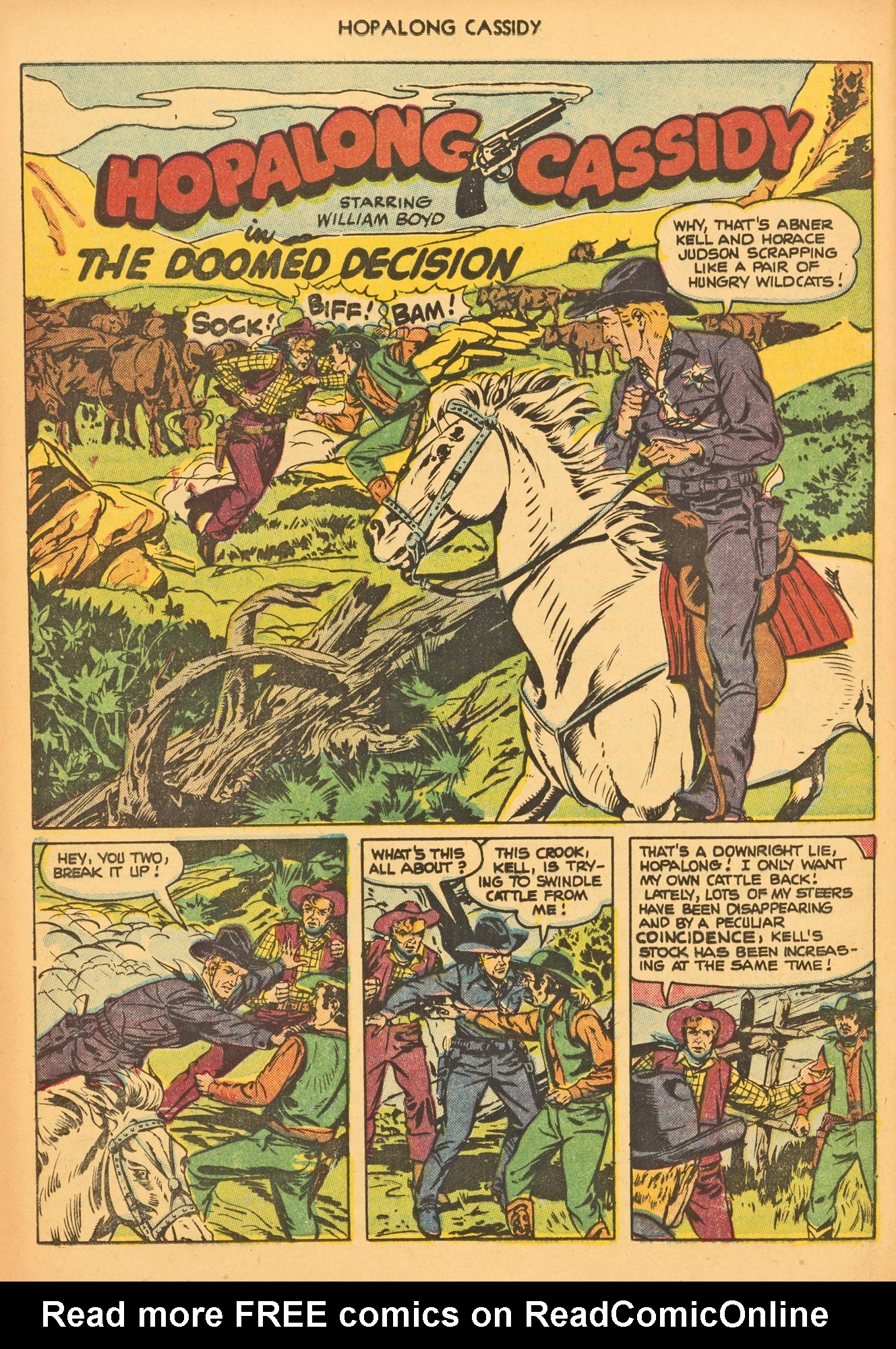 Read online Hopalong Cassidy comic -  Issue #62 - 24