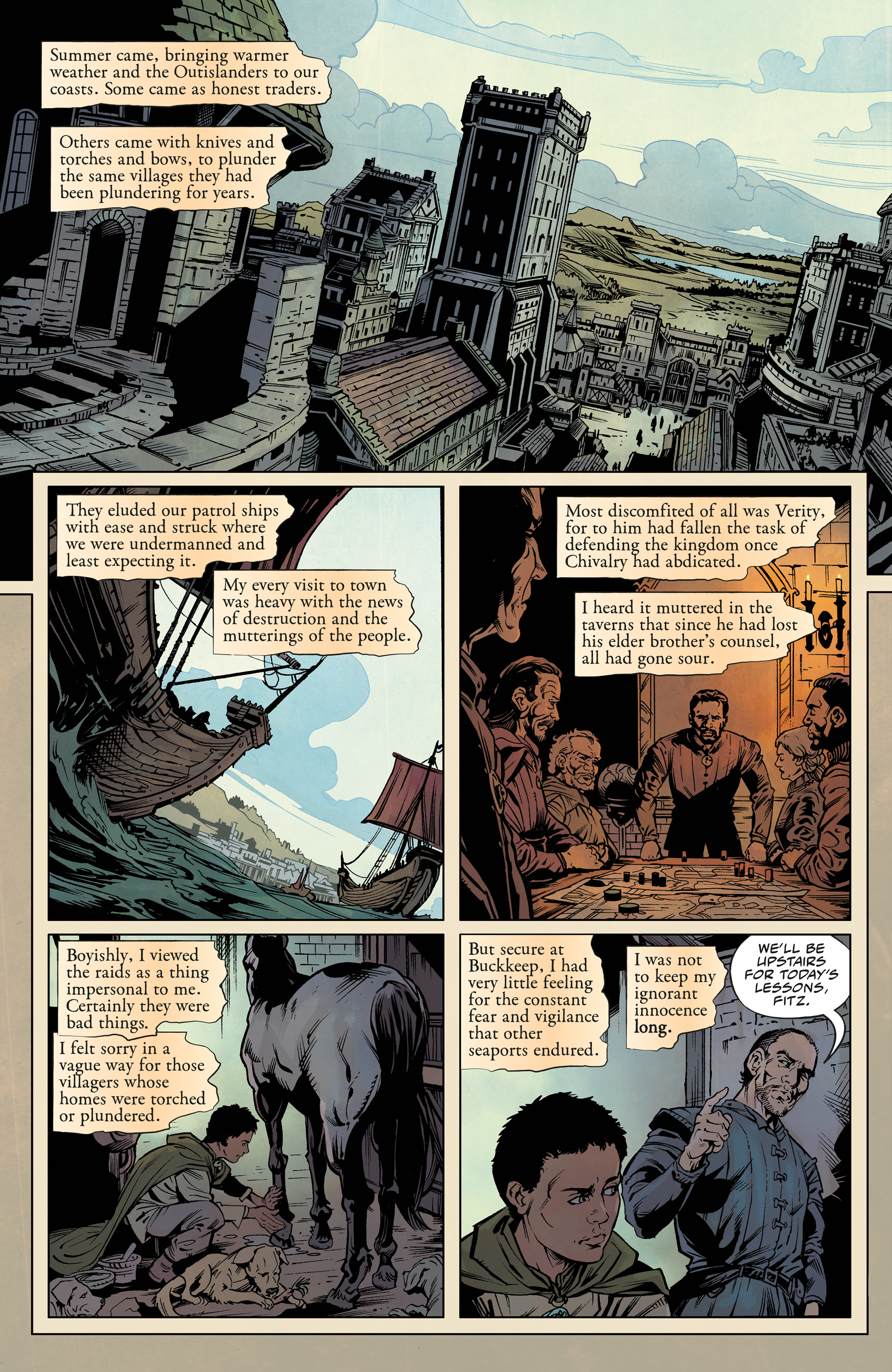 Read online Assassin's Apprentice II comic -  Issue #1 - 3