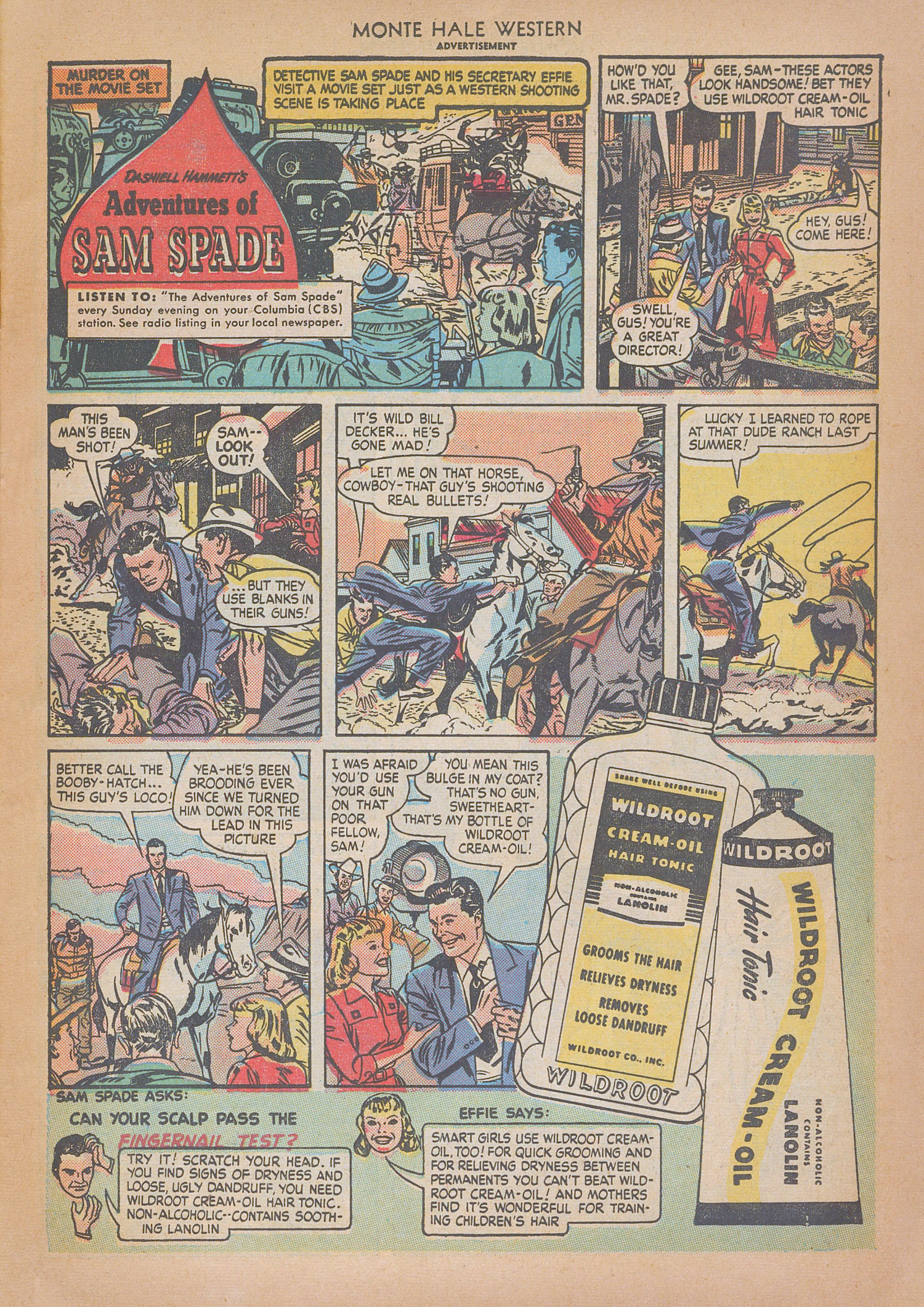 Read online Monte Hale Western comic -  Issue #32 - 15