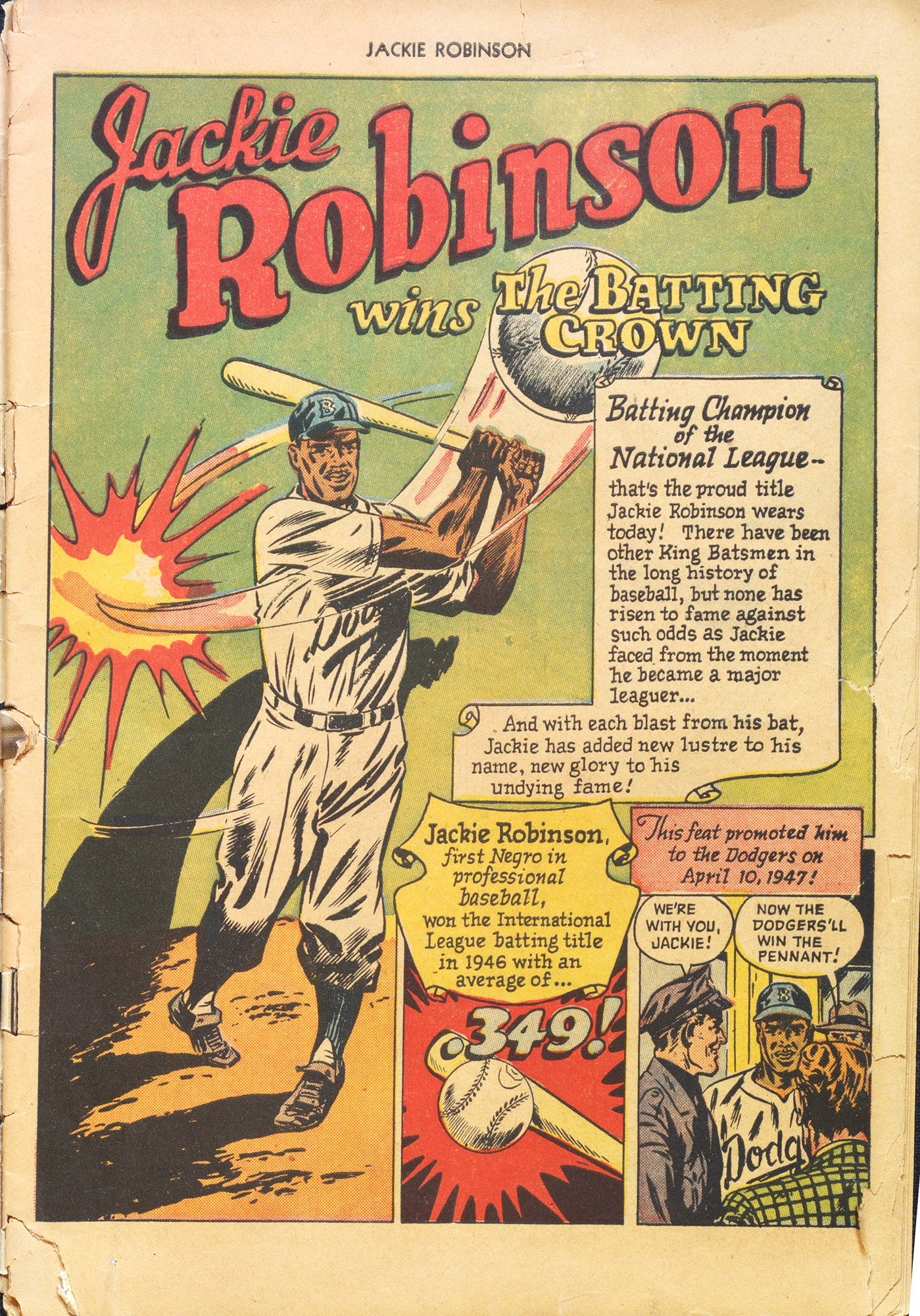 Read online Jackie Robinson comic -  Issue #4 - 3